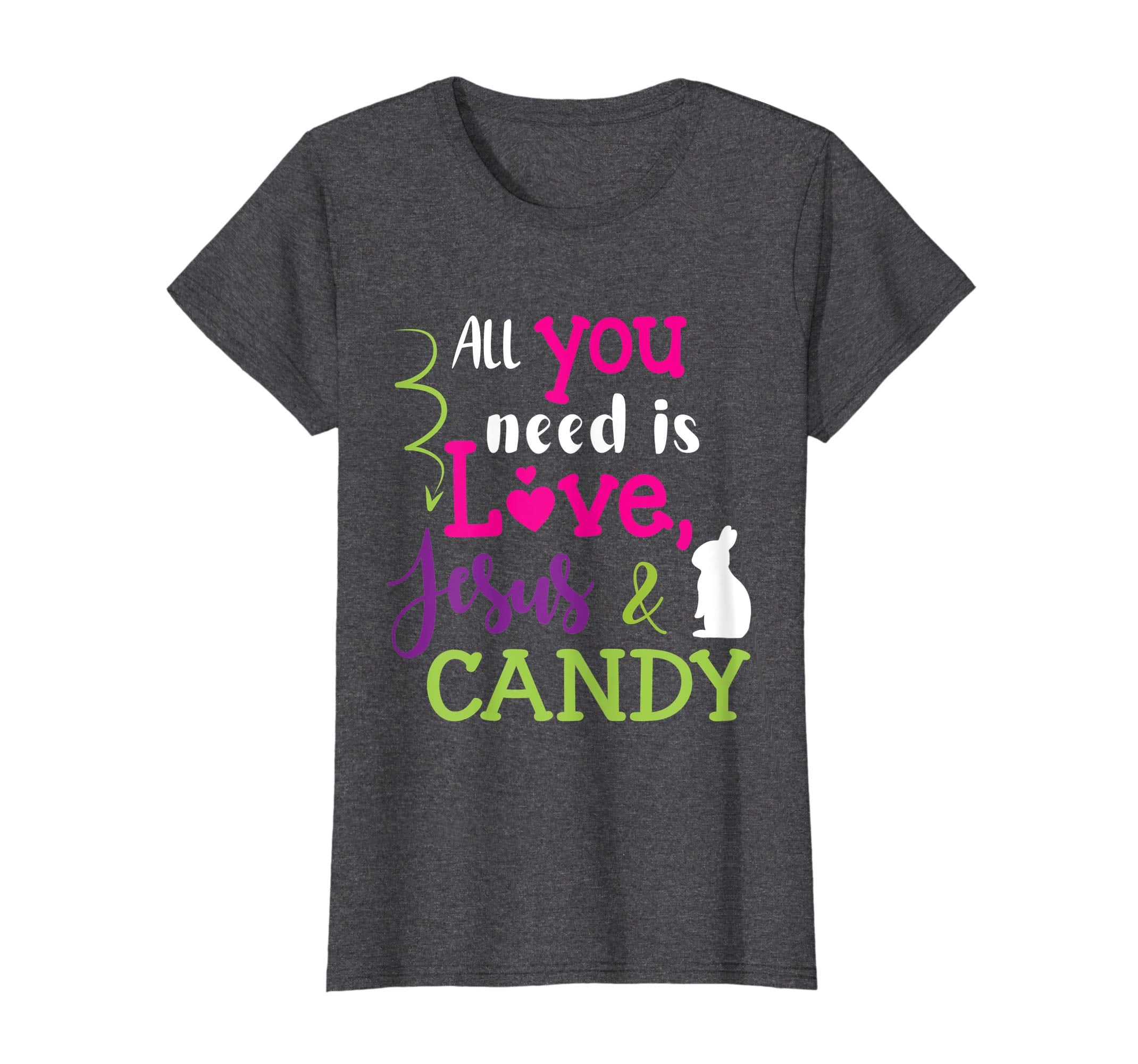 All You Need Is Love Jesus And Candy Bunny Easter Day Shirt