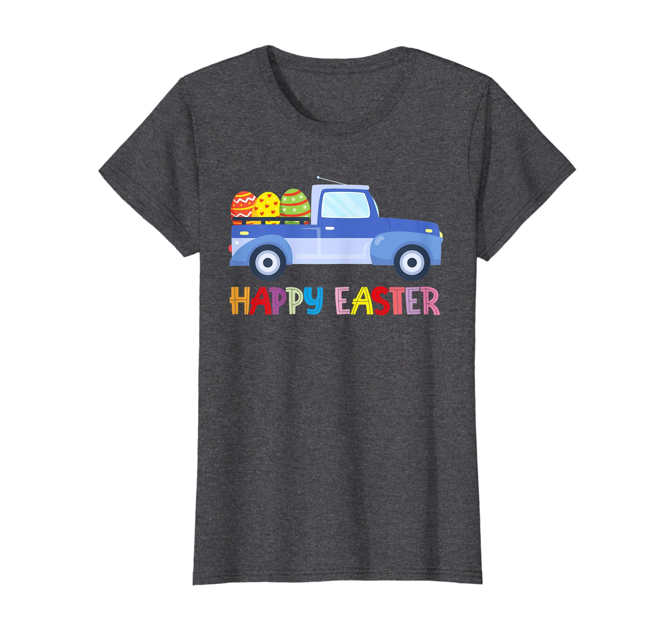 Happy Easter Truck Egg Hunt Is On Kids Boys Girls Shirt Gift