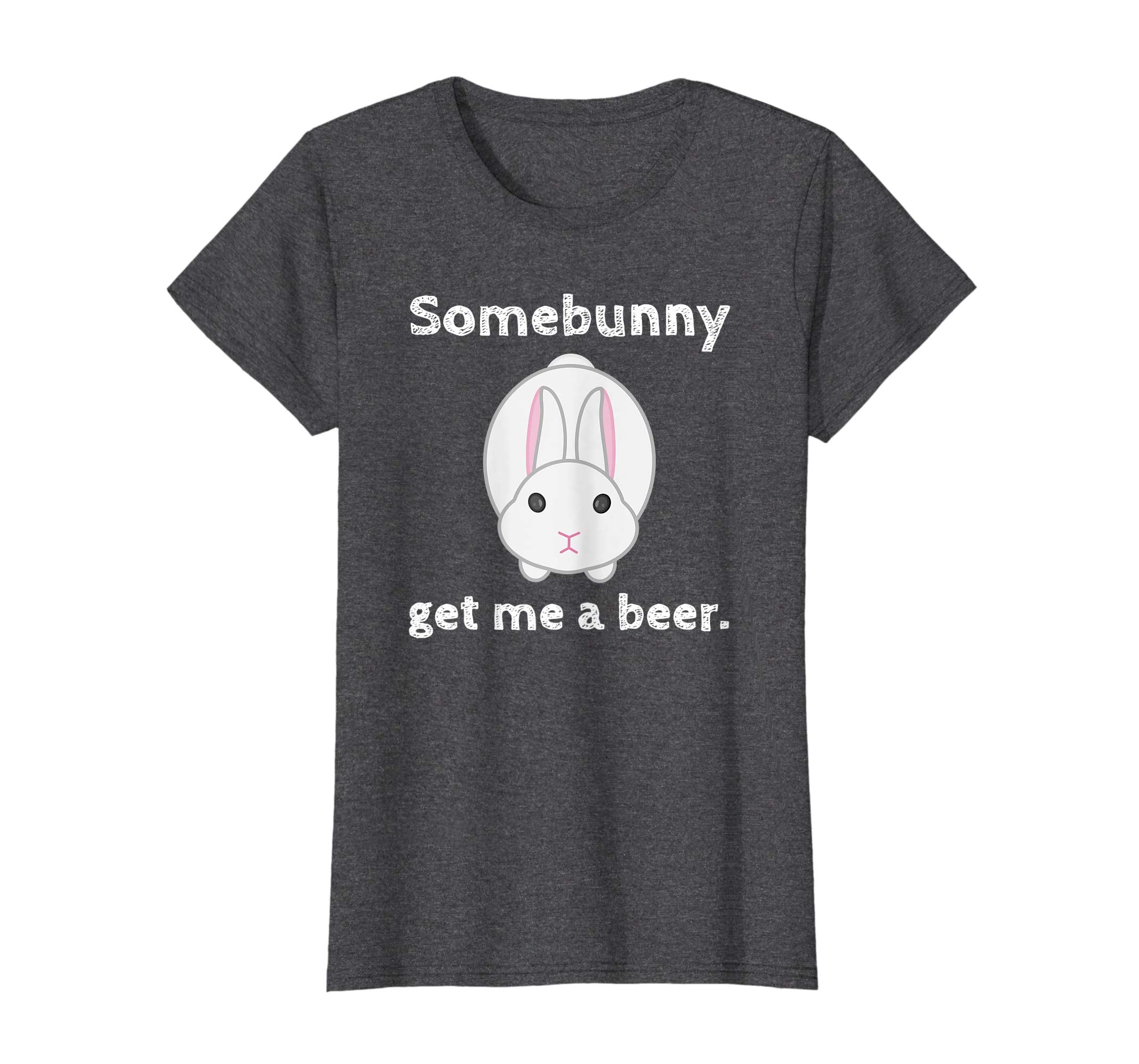 Easter Gift for Men Women Some Bunny Get me a Beer Tshirt