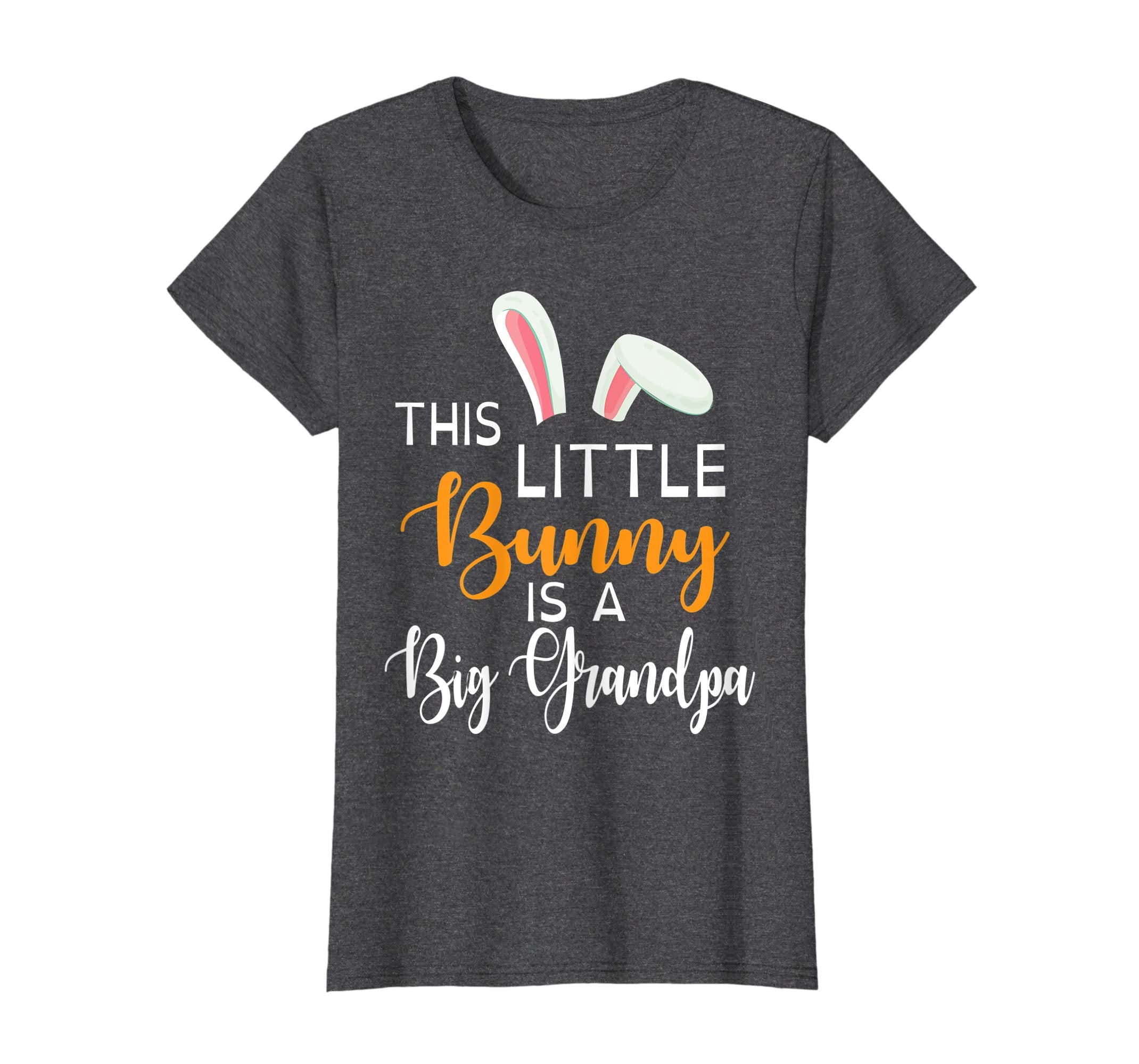 Bunny Face This Little Bunny Is A Big Grandpa Easter Shirt