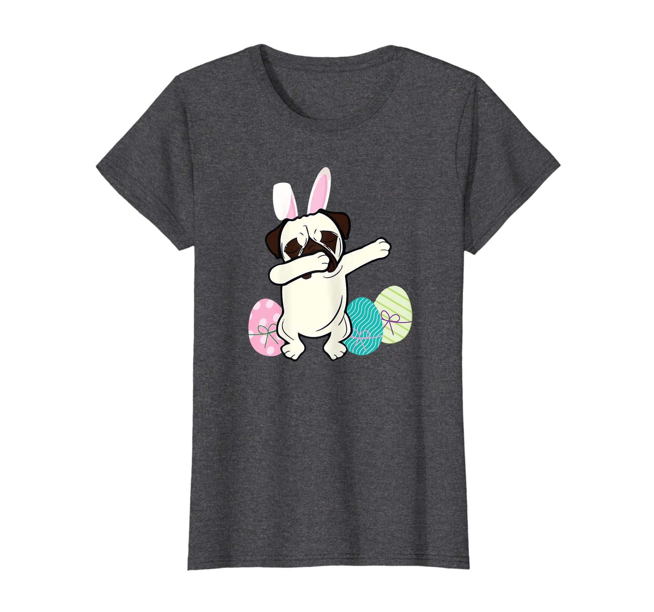 Funny Dabbing Easter Pug Dog Shirt-Easter T-Shirts For Boys