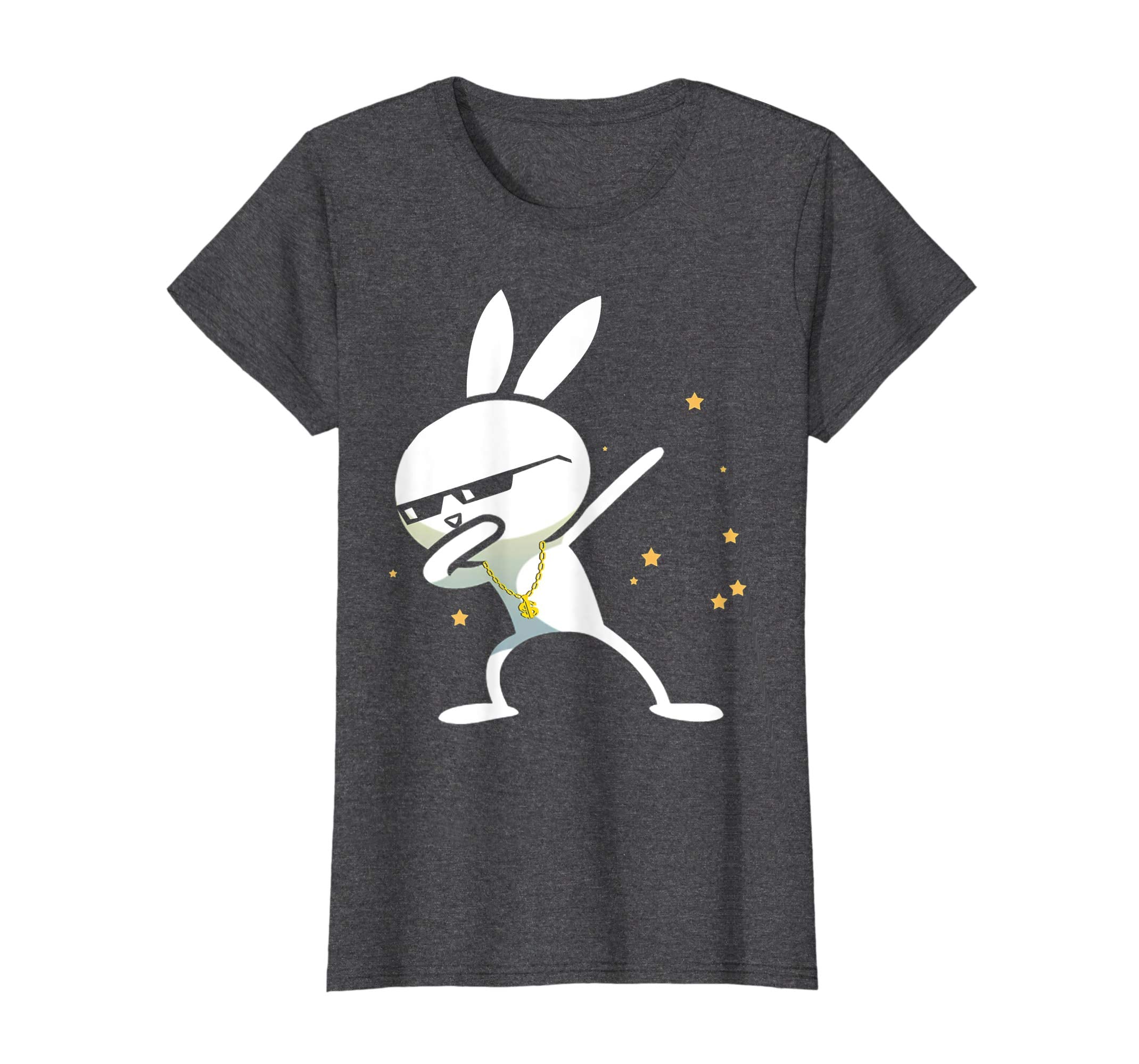 Dabbing Hip Hop Bunny Easter Shirt for Boys Girls Adults Dab