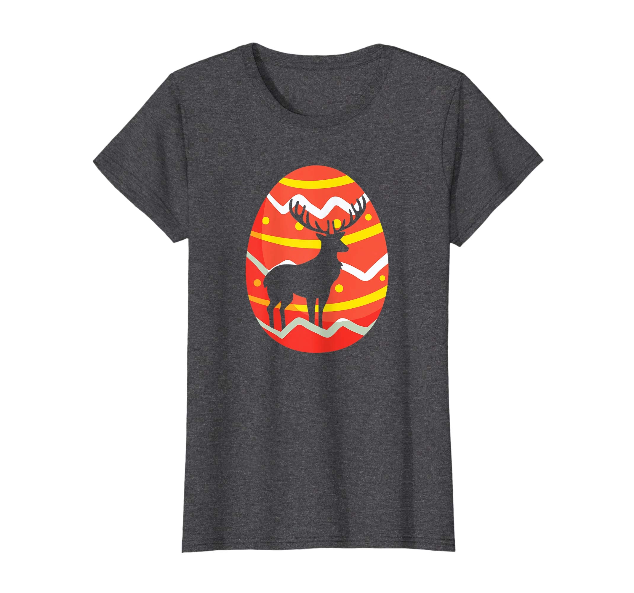 Funny Deer Easter Egg T-Shirt Gifts for Kids Boys Girls