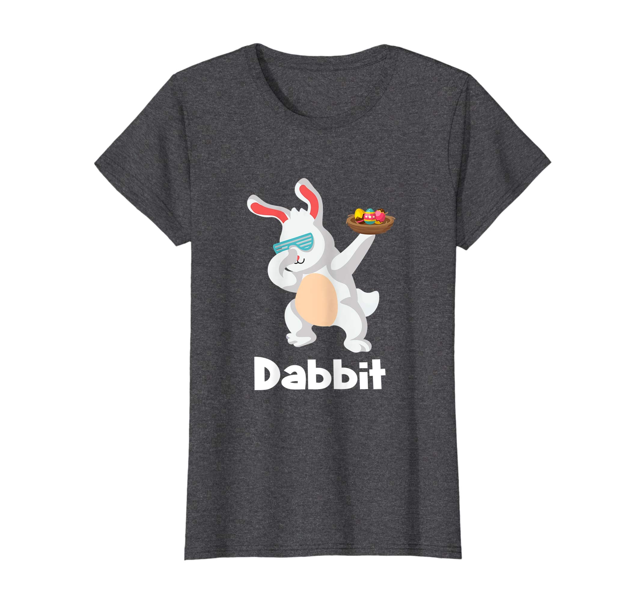 Easter Dabbit T-Shirts For Kids Dabbing Easter Bunny Shirt