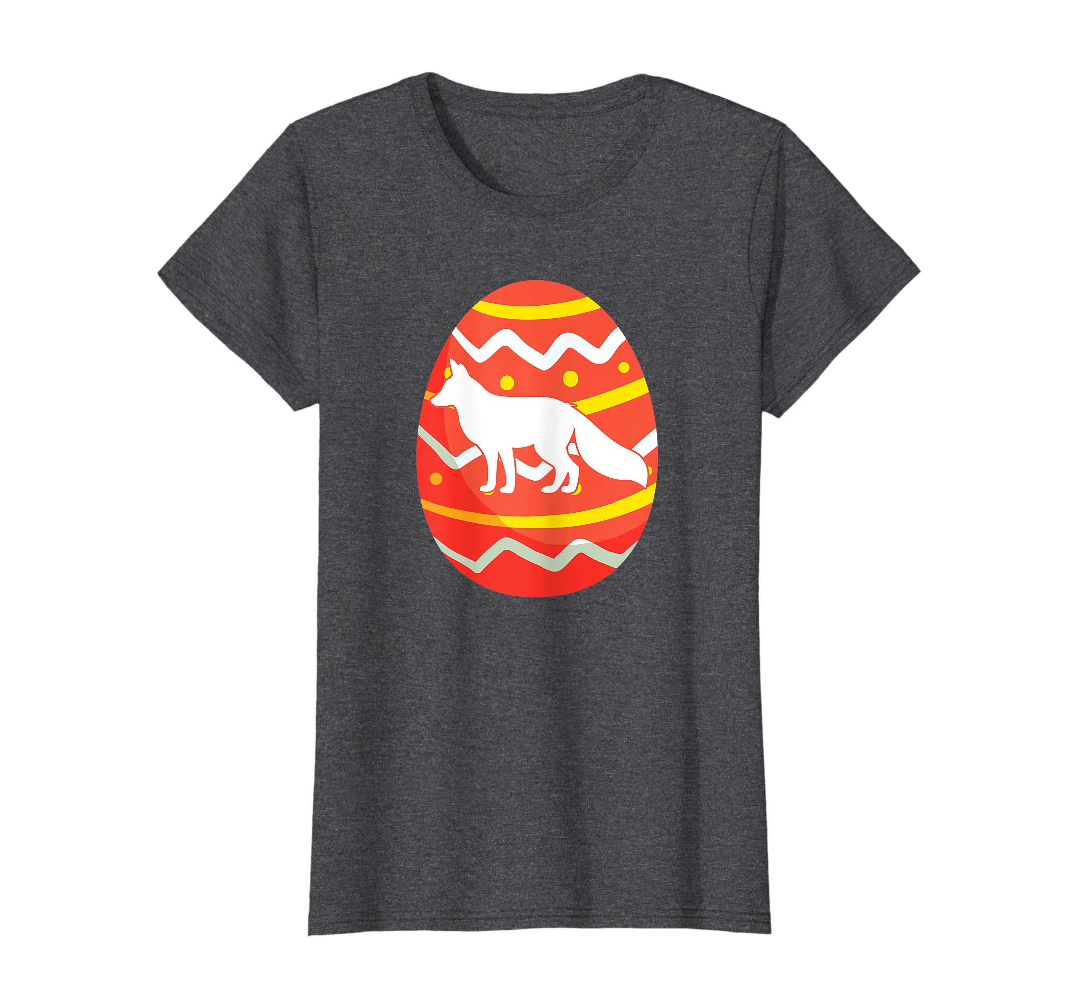 Funny Fox Easter Egg T-Shirt Gifts for Kids Boys Girls