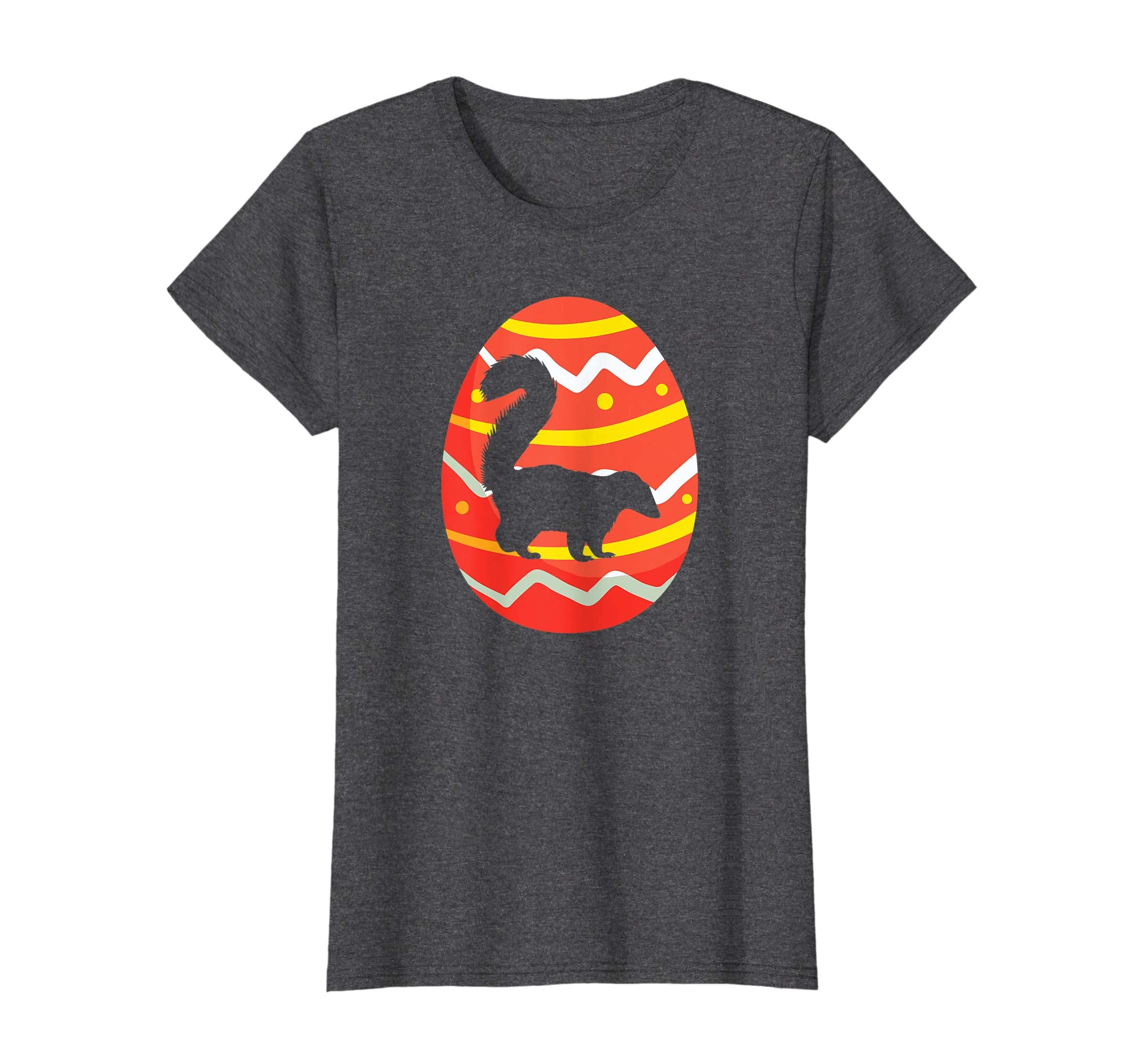 Happy Skunk Easter Egg Bunny T-Shirt for Kids Boys Girls