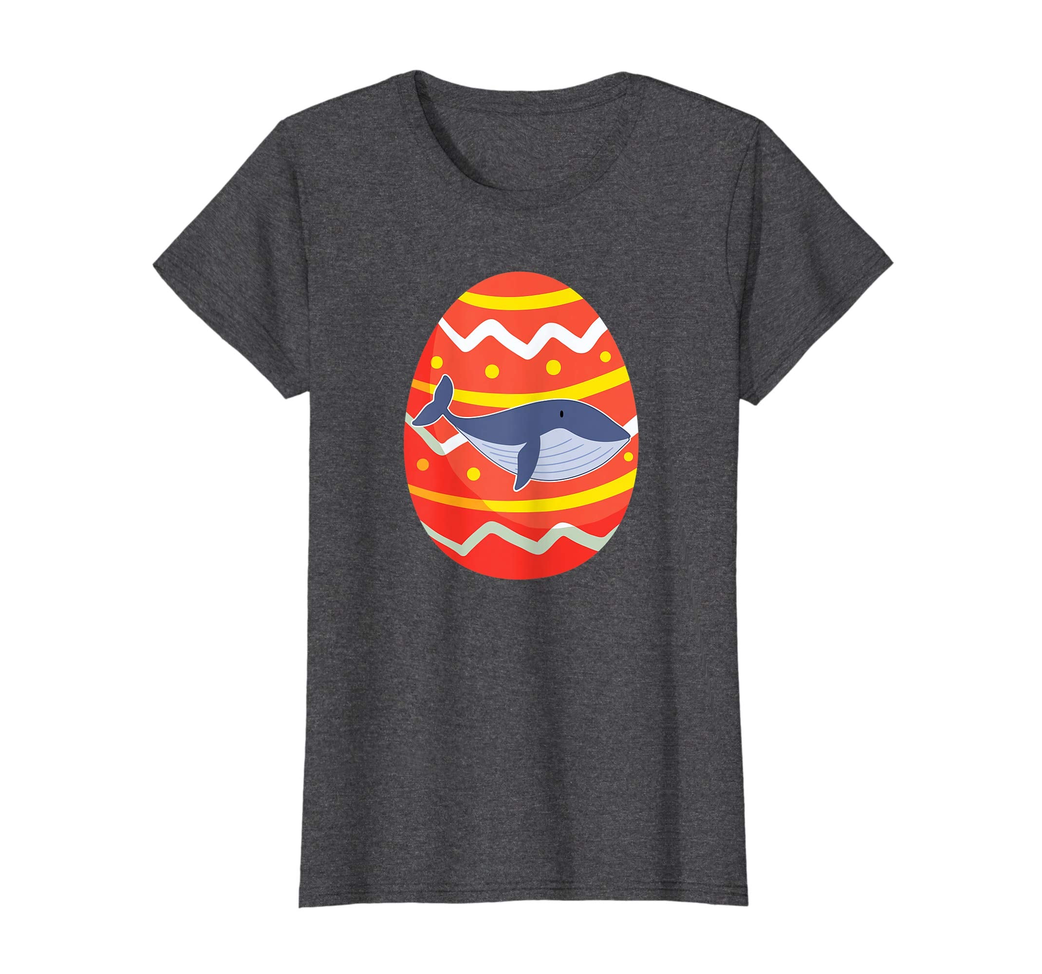 Whale Easter Egg Funny T-Shirt Gifts for Kids Boys Girls