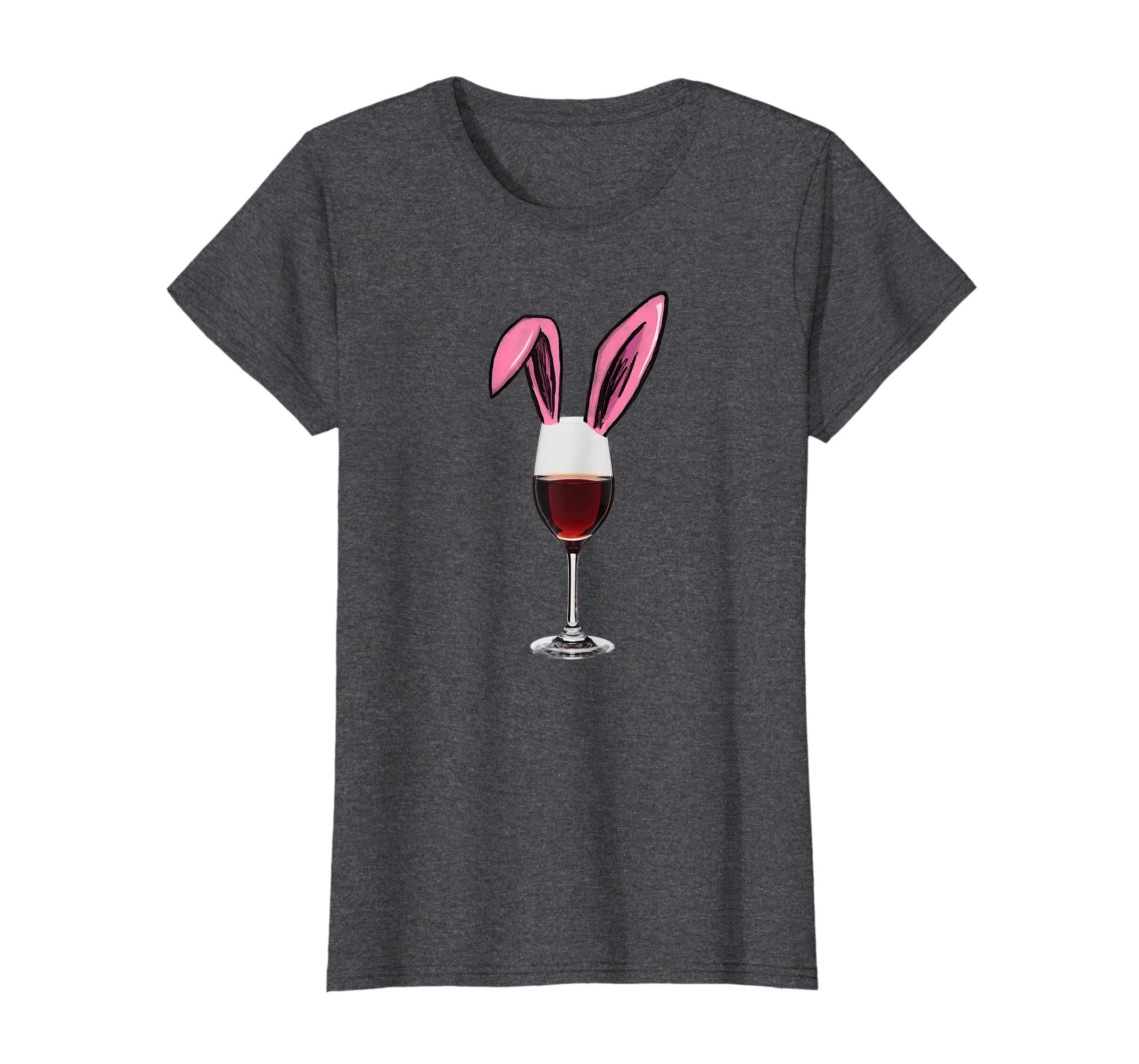 Wine and Bunny Ears Easter Drinking Shirt