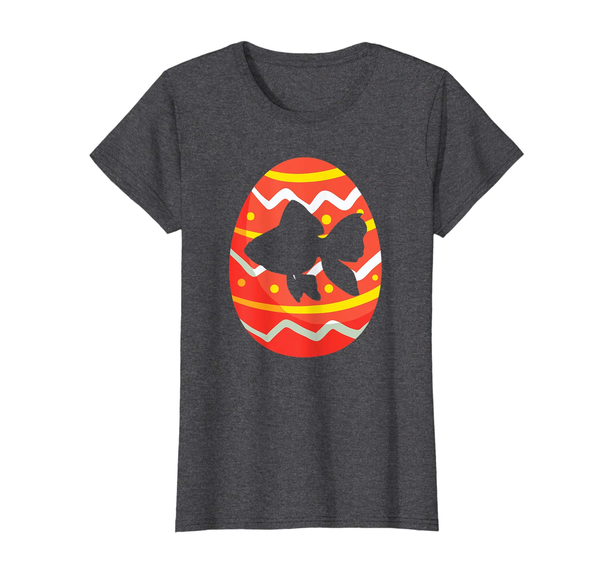 Happy Fish Easter Bunny Egg T-Shirt for Kids Boys Girls