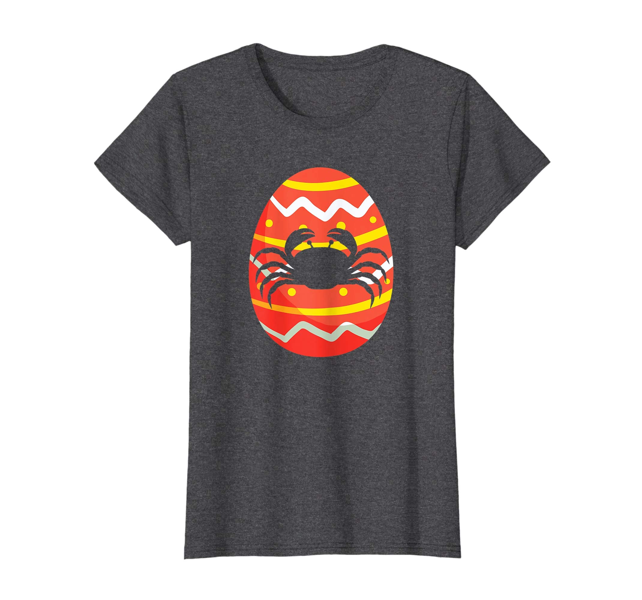 Happy Crab Easter Egg Bunny T-Shirt for Kids Boys Girls