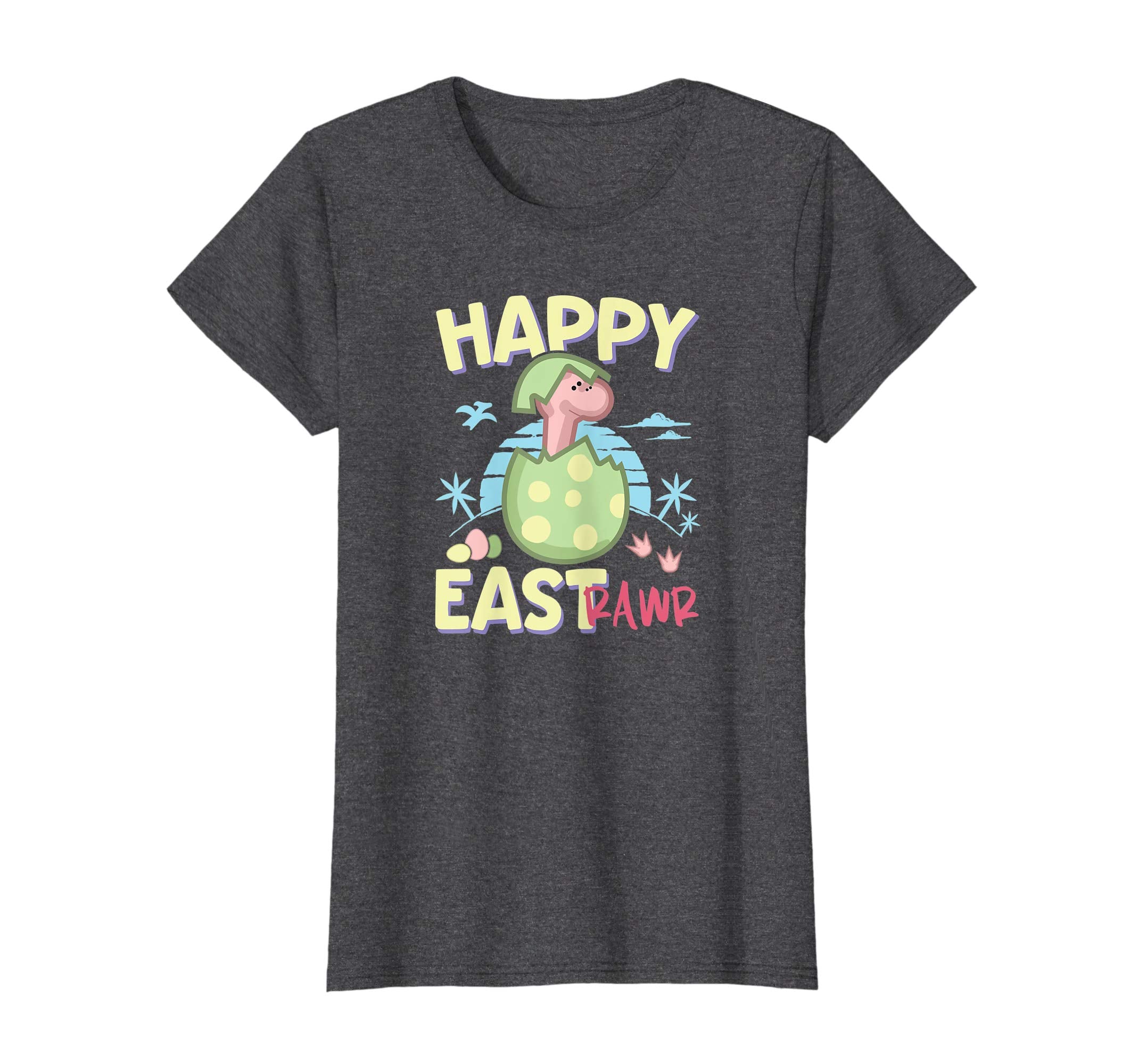 Happy Eastrawr Cute Easter Dinosaur In Egg T-Shirt for Kids