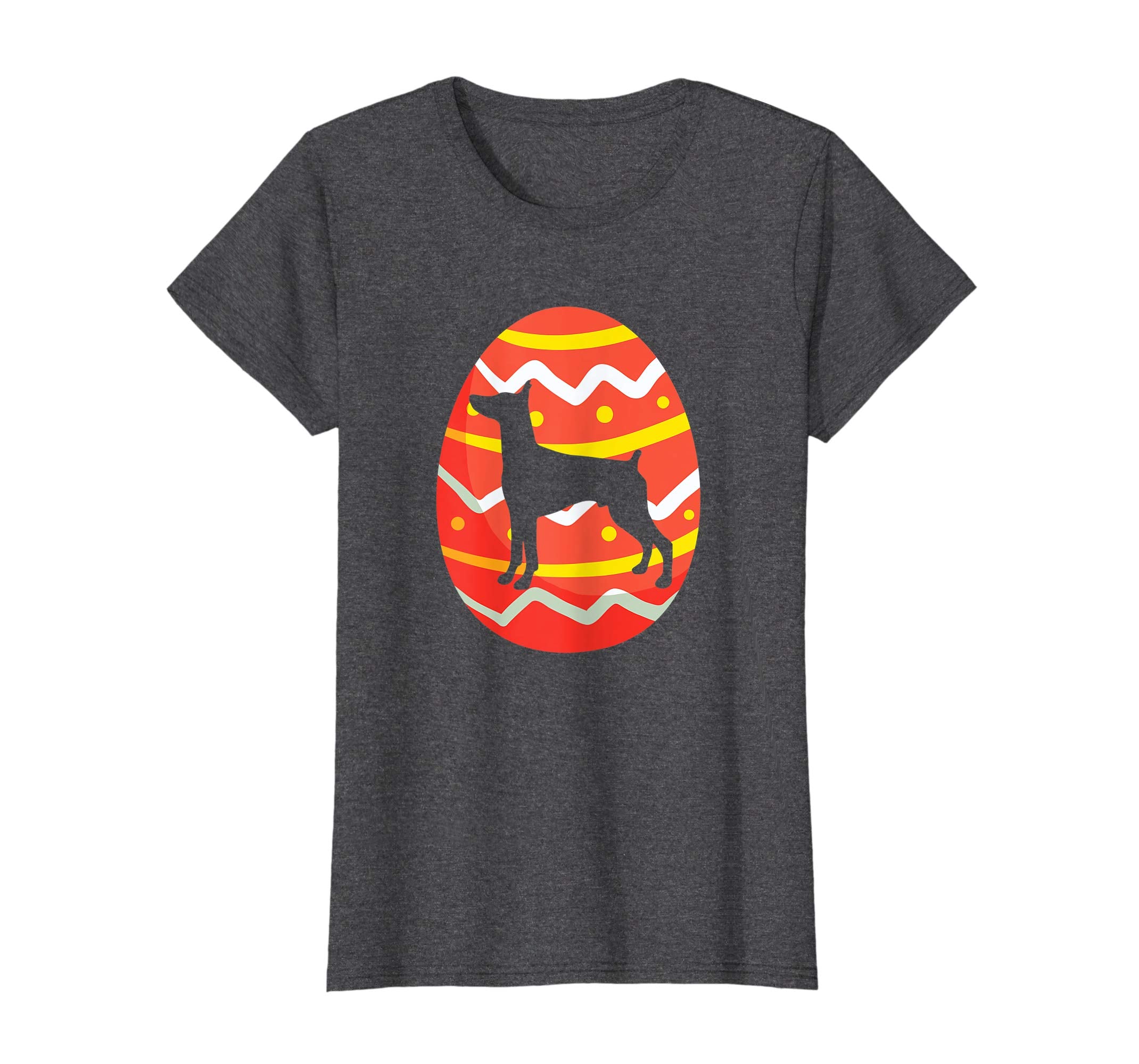 Doberman Pinscher Easter Bunny Egg T-Shirt Dog Easter Gift