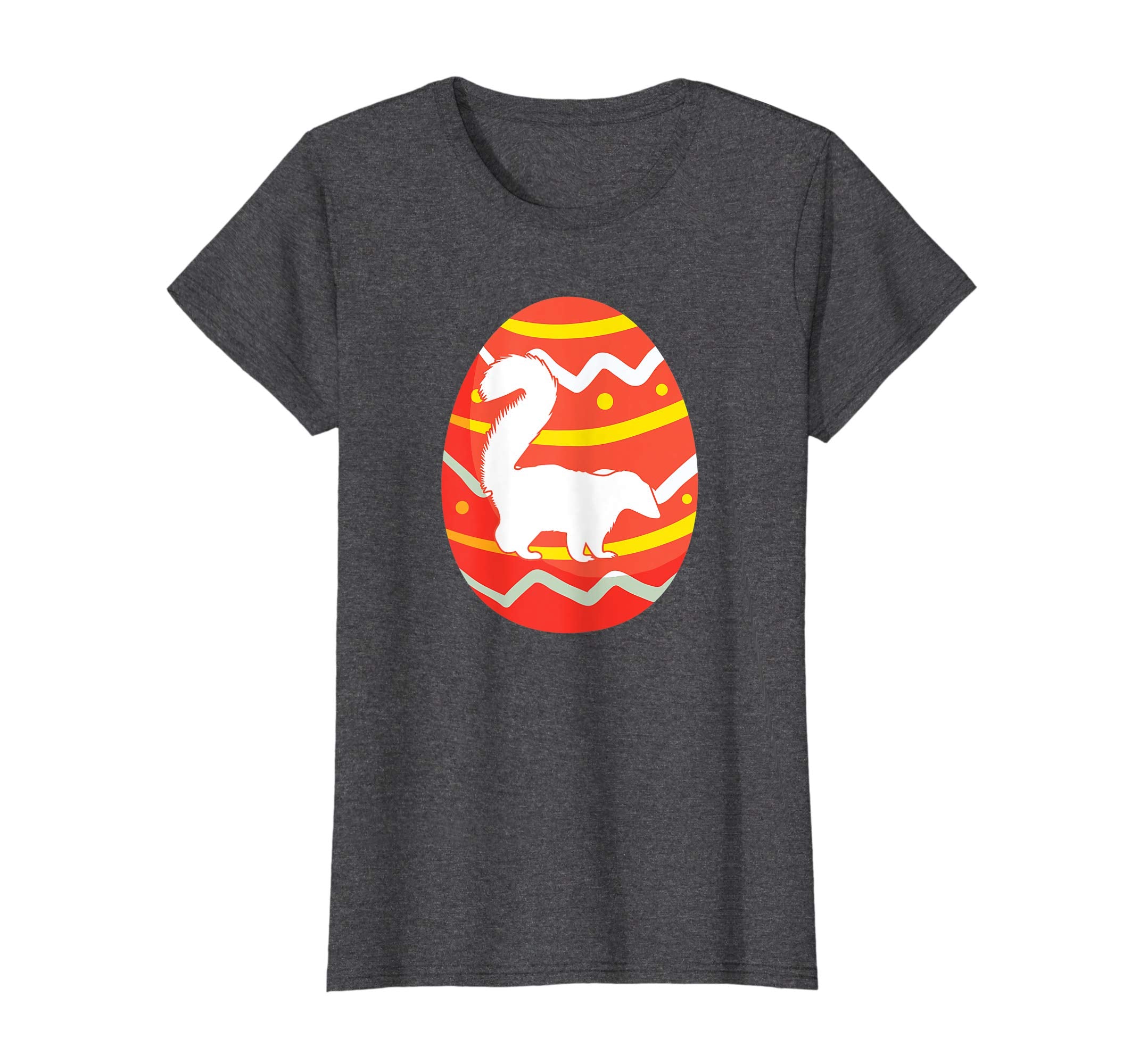 Funny Skunk Easter Egg T-Shirt Gifts for Kids Boys Girls