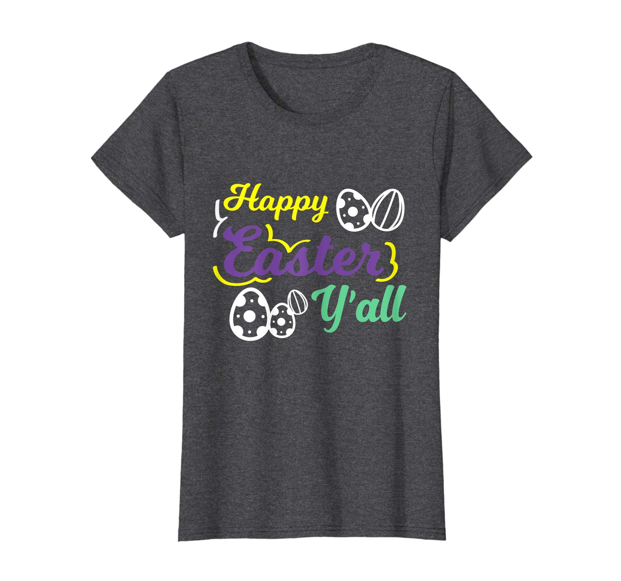 Happy Easter Y'All Easter Multicolor Easter Egg Gift T-Shirt