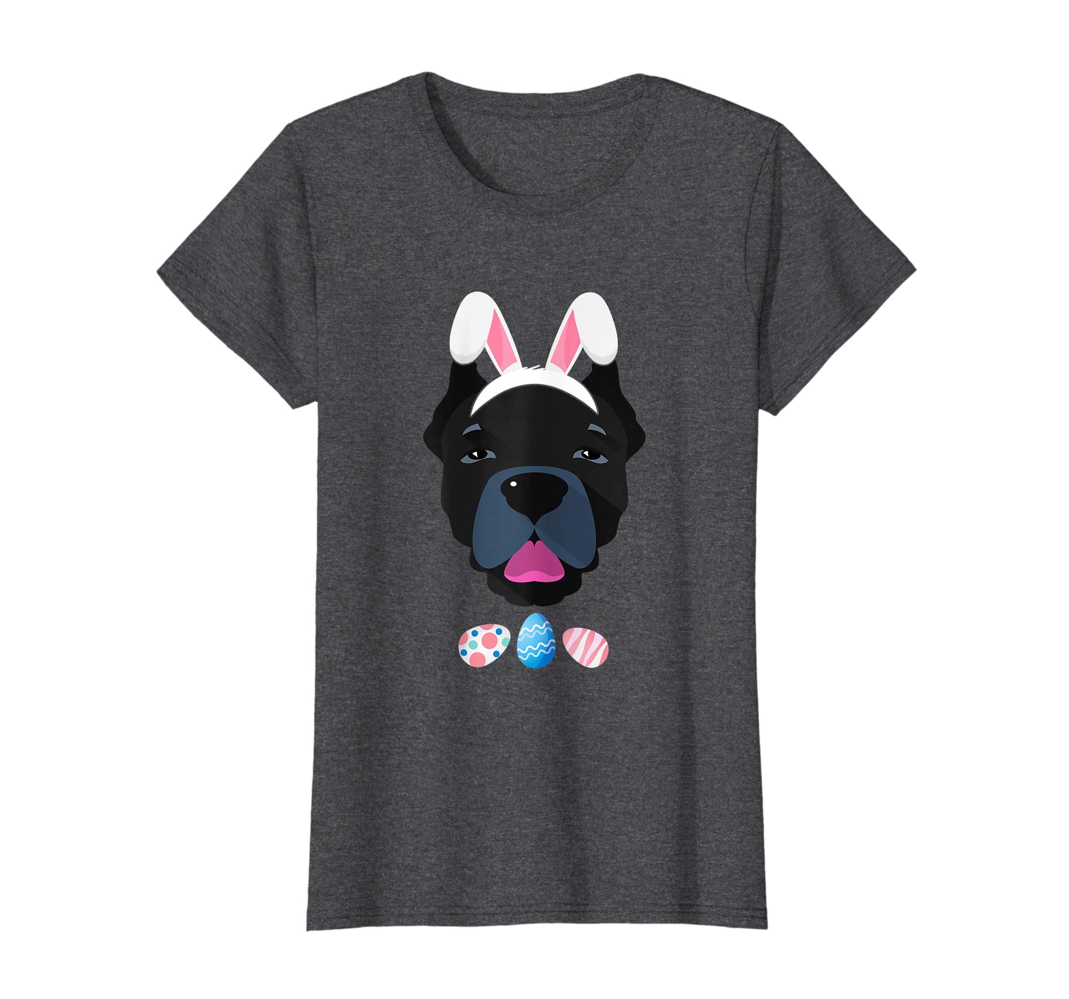 Funny Easter Cane Corso With Bunny Ears And Eggs T Shirt