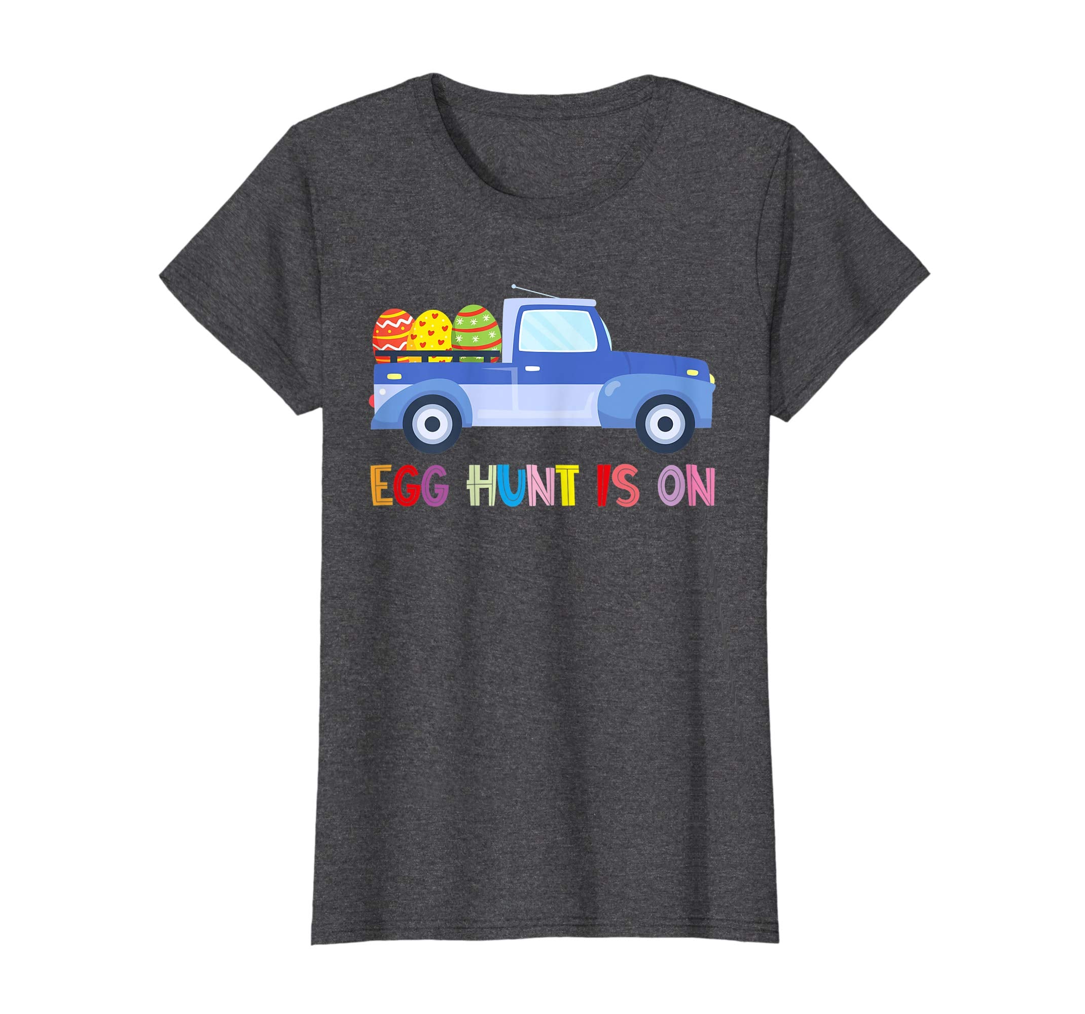 Happy Easter Truck Egg Hunt Is On Kids Boys Girls Shirt Gift
