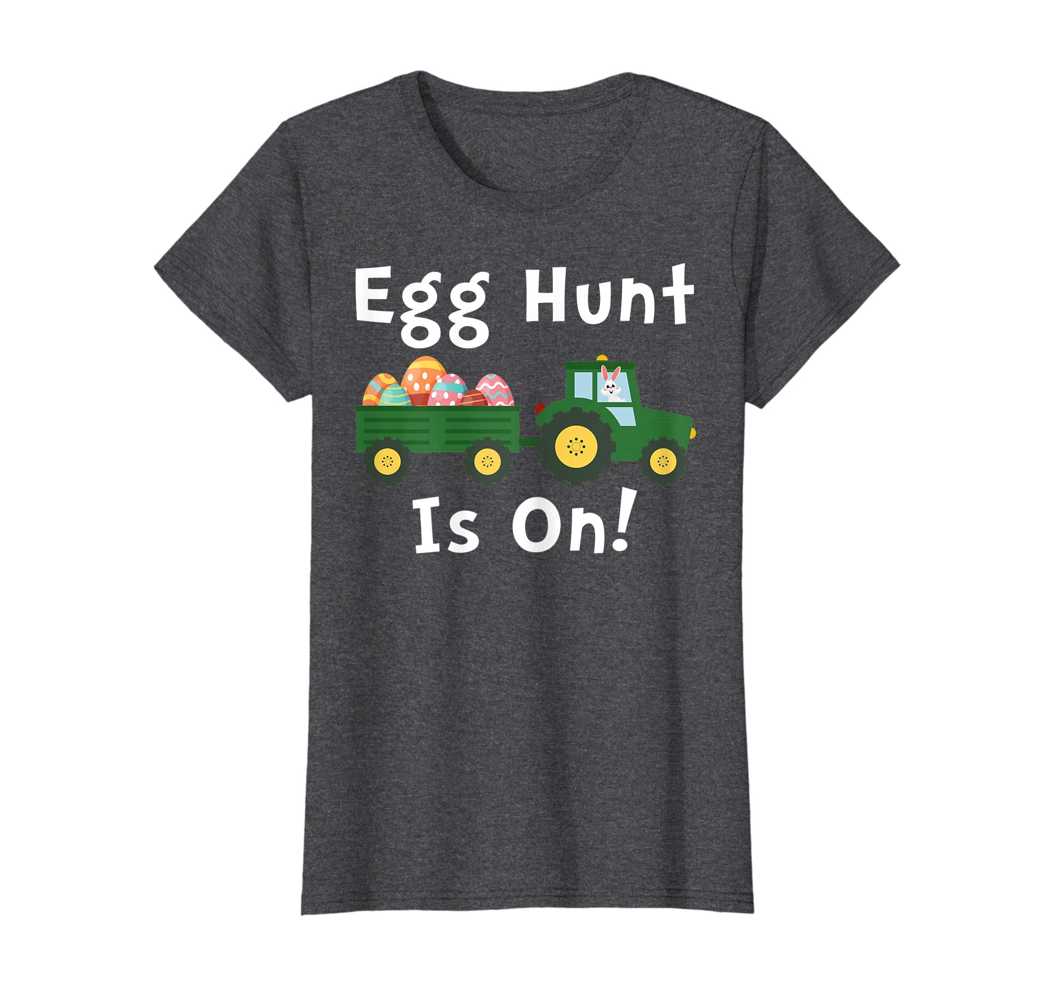Egg Hunt Is On Tshirt Tractor Lovers Easter Kids Shirts