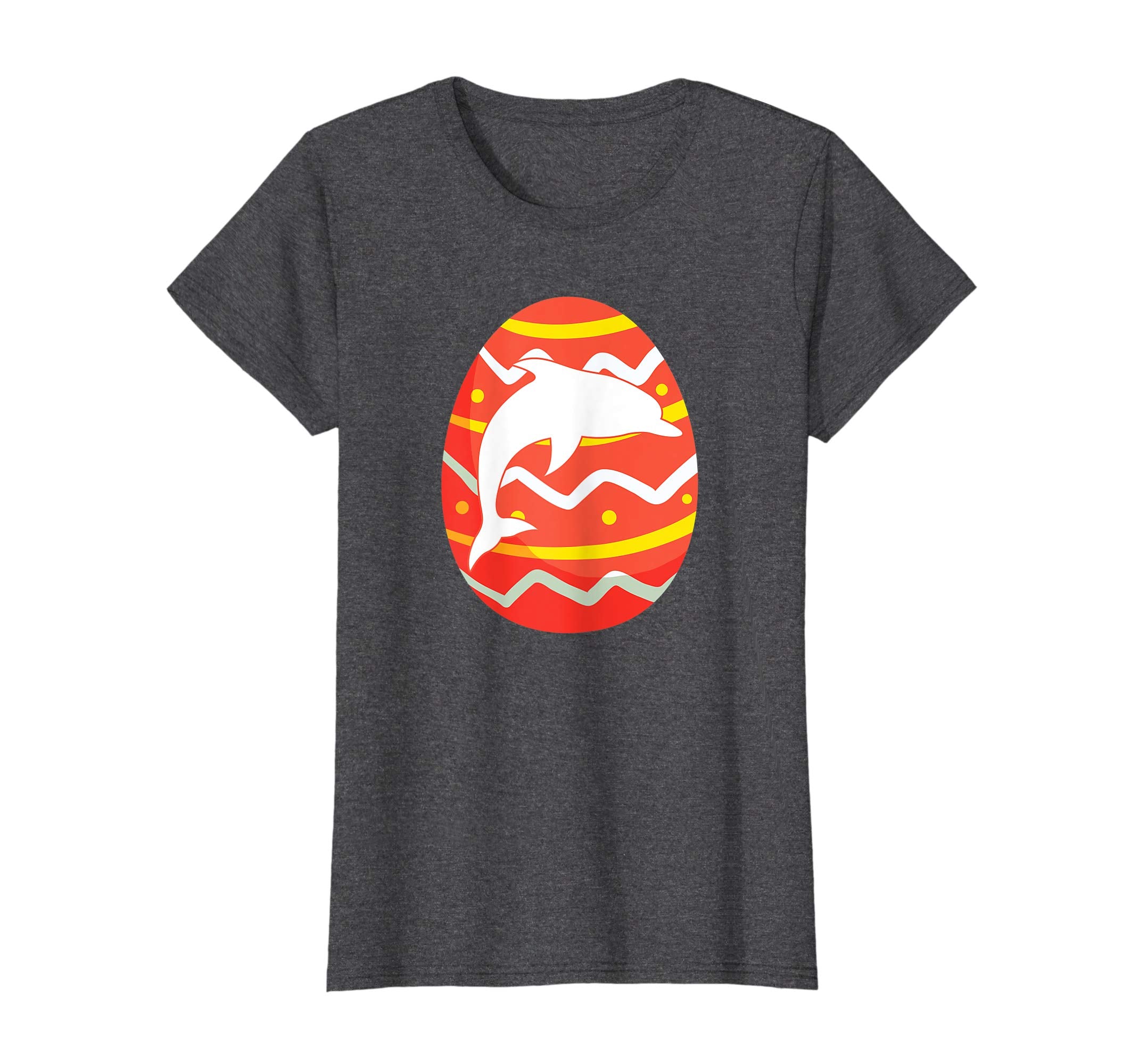 Dolphin Easter Egg T-Shirt Funny Gifts for Kids Boys Girls