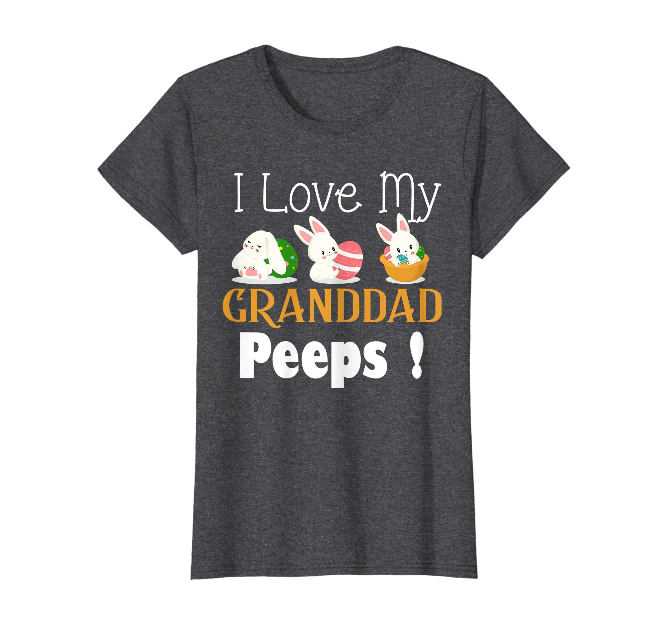I Love My GRANDDAD Peeps With Cute Bunnies TShirt Easter