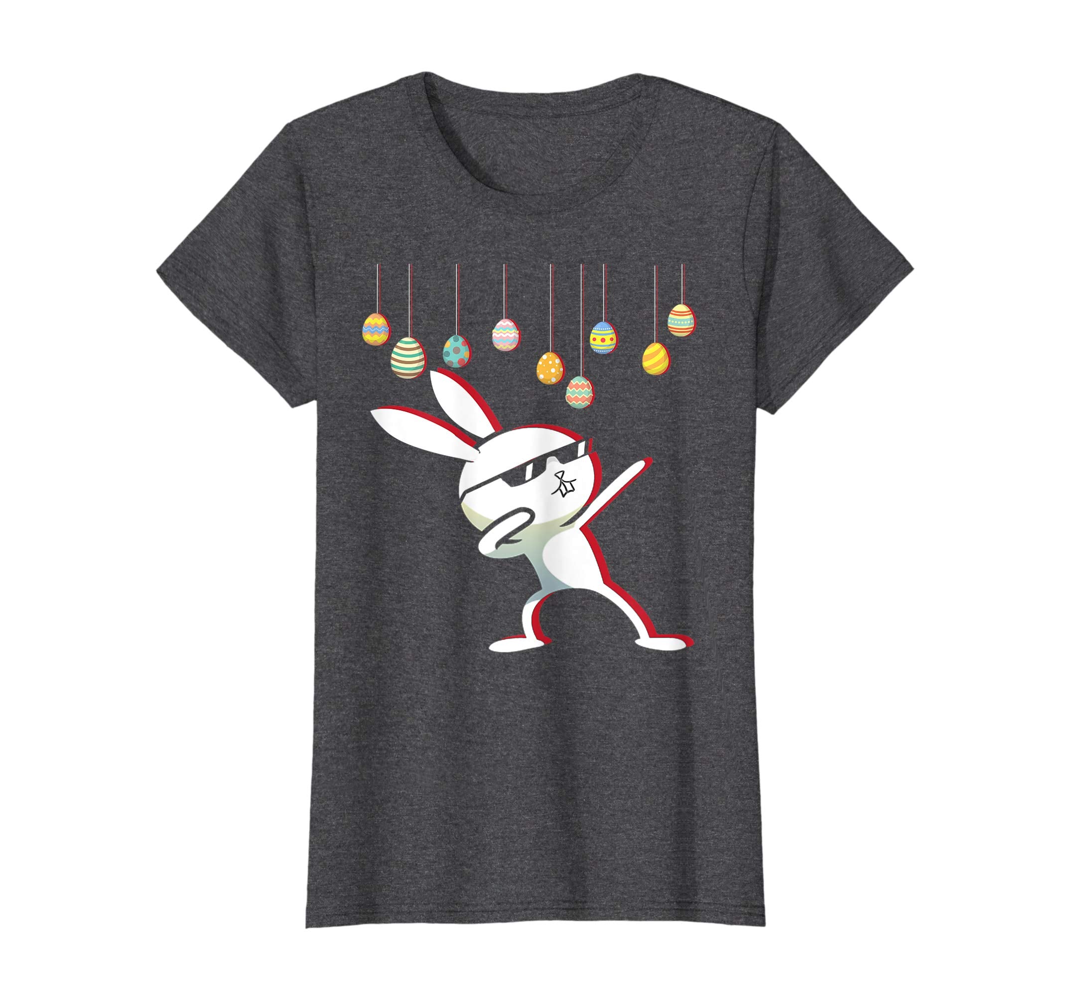 Bunny Dabbing Eggs Easter T-shirt, Funny Easter Day Gift