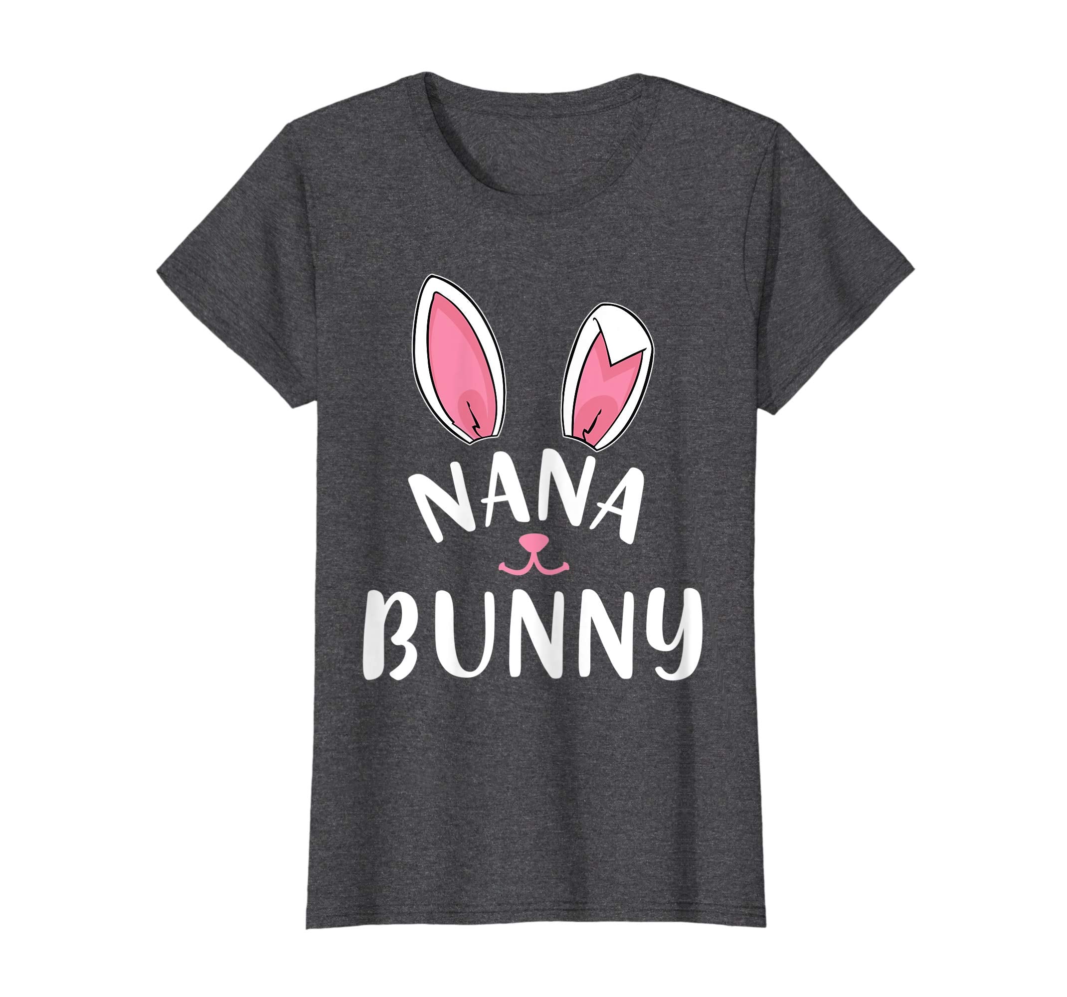 Cute Bunny Rabbit Emotion Face Happy Easter Shirt Nana Bunny