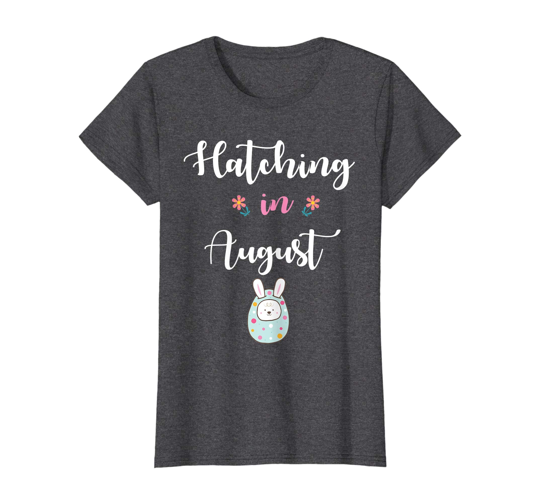 Pregnancy Kid Bunny In Easter Egg Hatching In August Shirt
