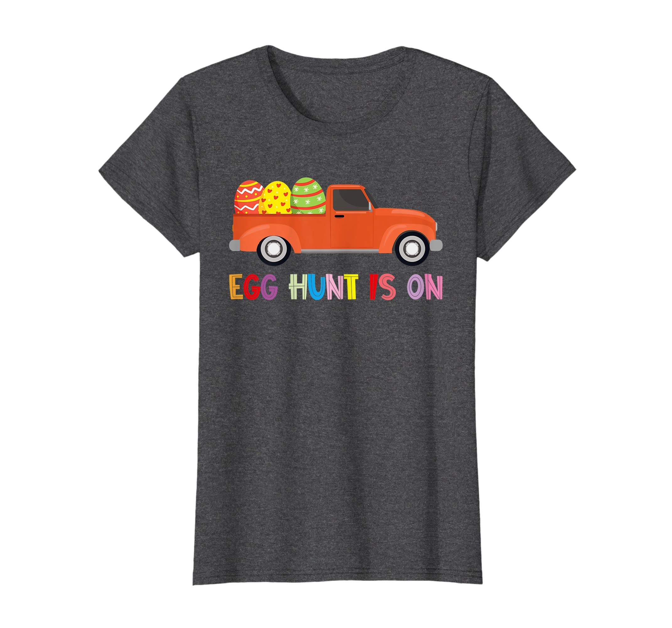 Happy Easter Truck Egg Hunt Is On Kids Boys Girls Shirt Gift