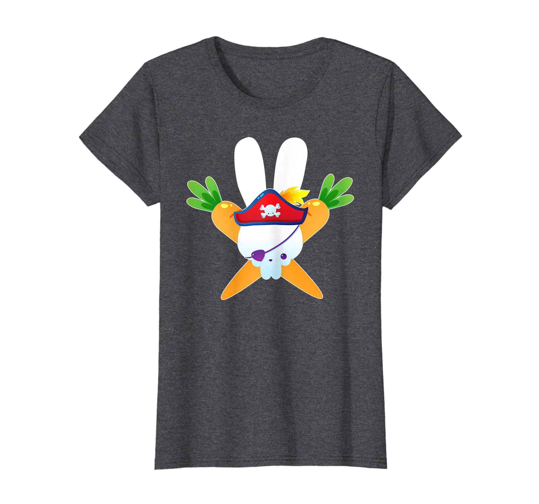 Pirate Rabbit T Shirt Easter Egg Gifts Boys Girls Kids Bunny