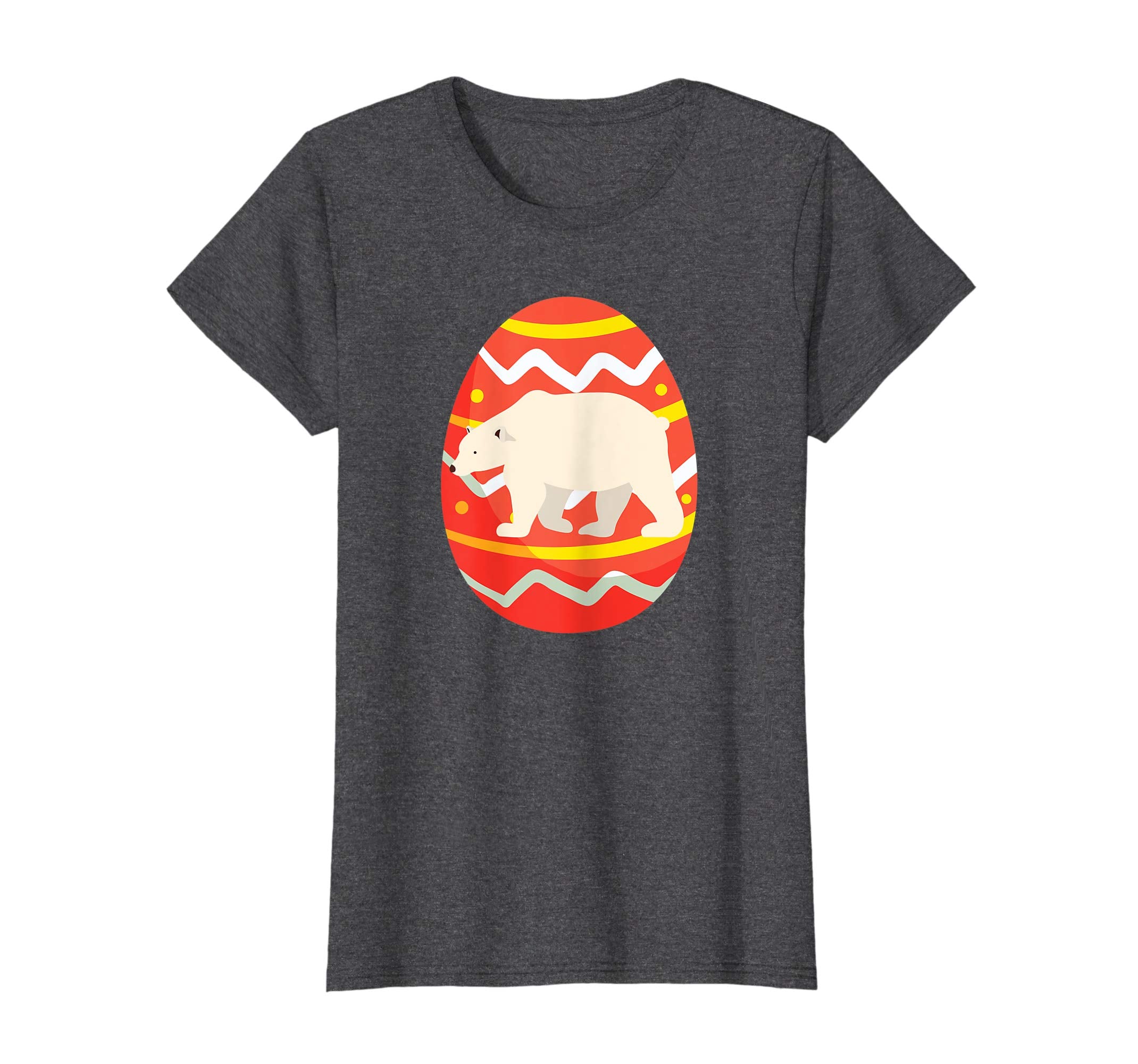 Funny Polar Bear Easter Eggs Shirt Gifts for Kids Boys Girls