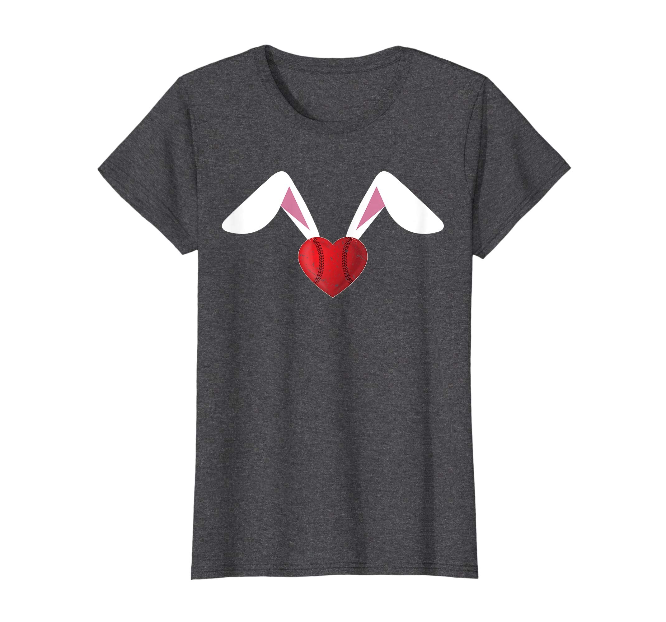Baseball Heart Vintage Easter Shirt Boys Kids Gifts