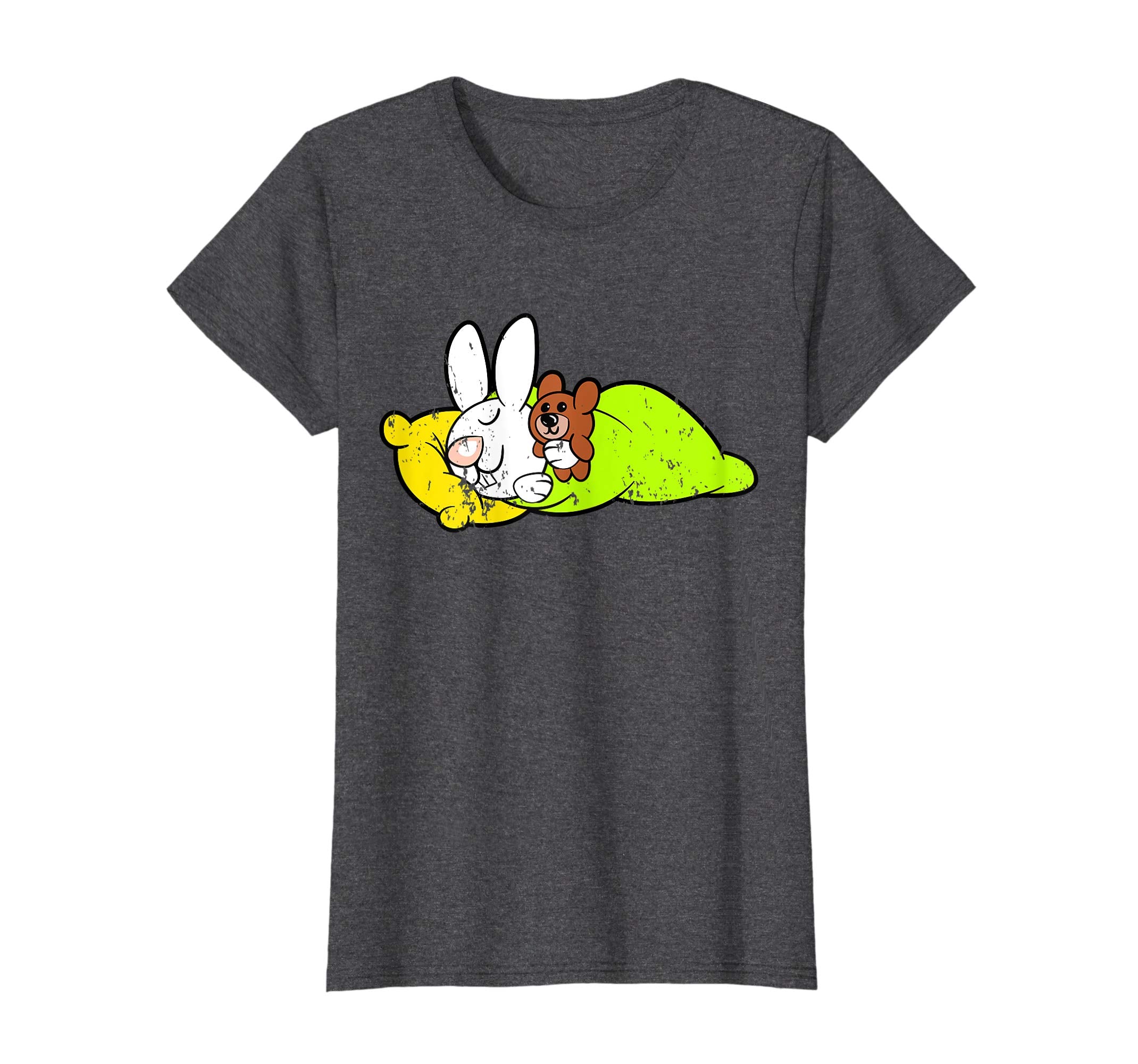 Retro Vintage Grunge Funny Cute Easter Bunny Egg Fun T-Shirt