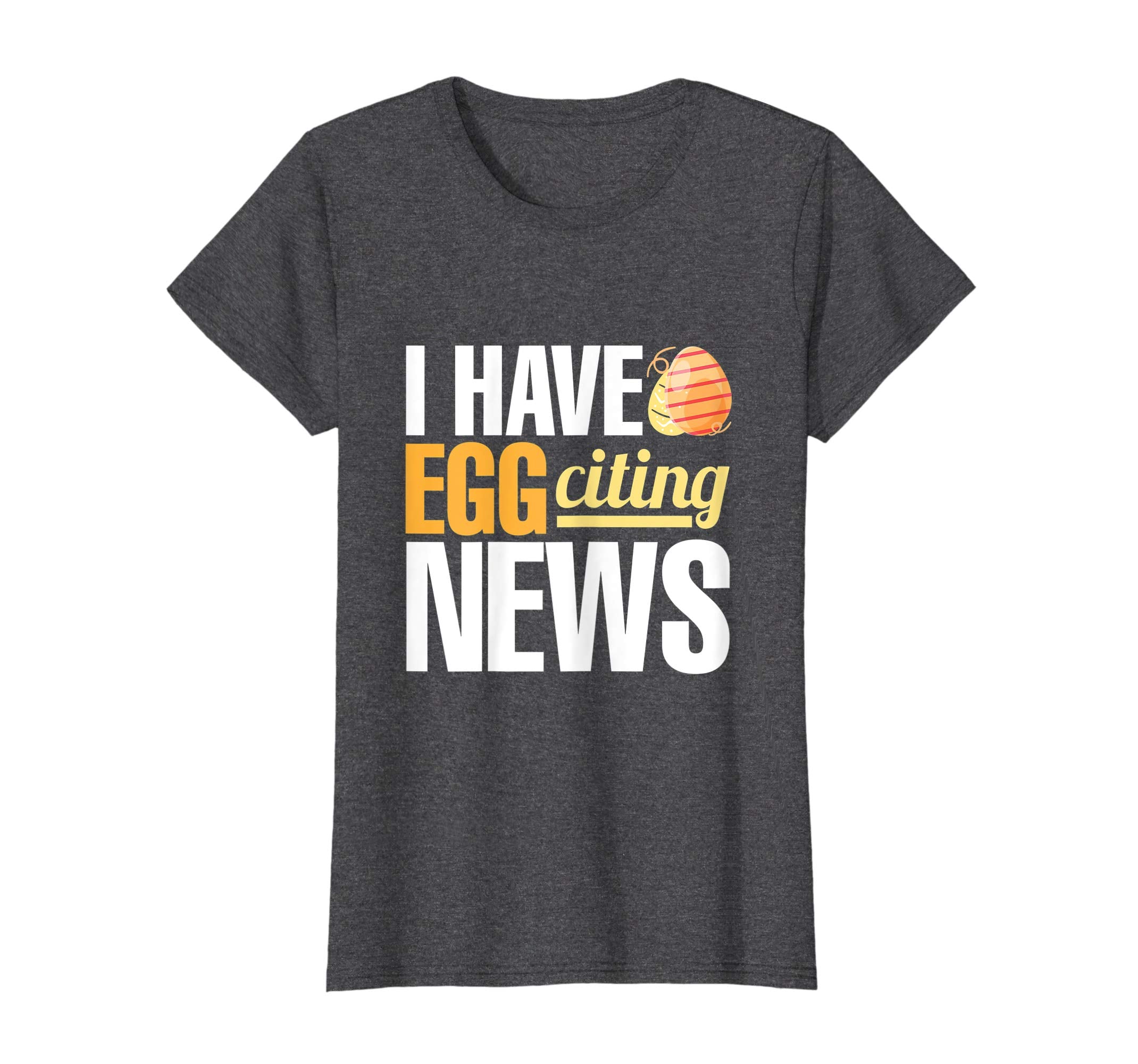 I have Egg Citing News T-Shirt Easter Wordplay Bunny