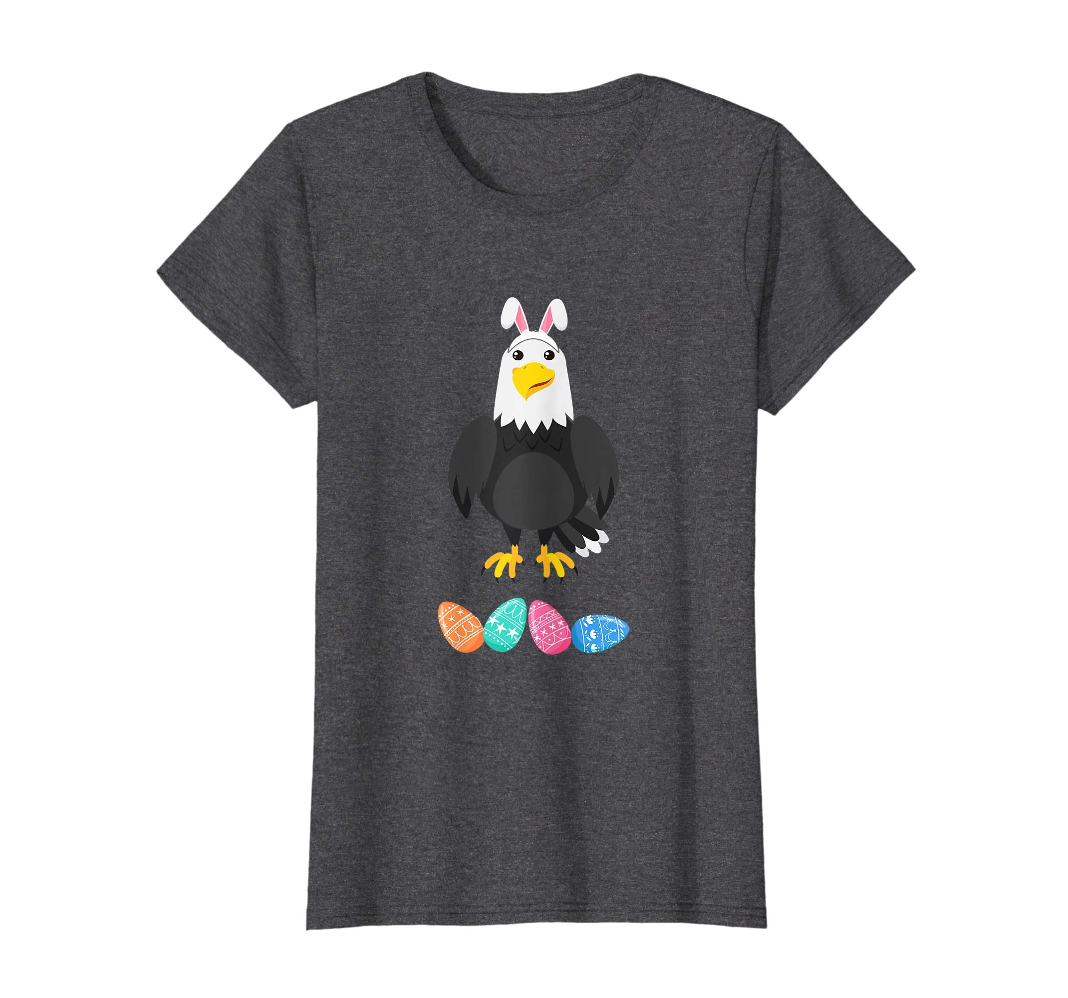 Funny Easter Eagle With Bunny Ears And Eggs T Shirt
