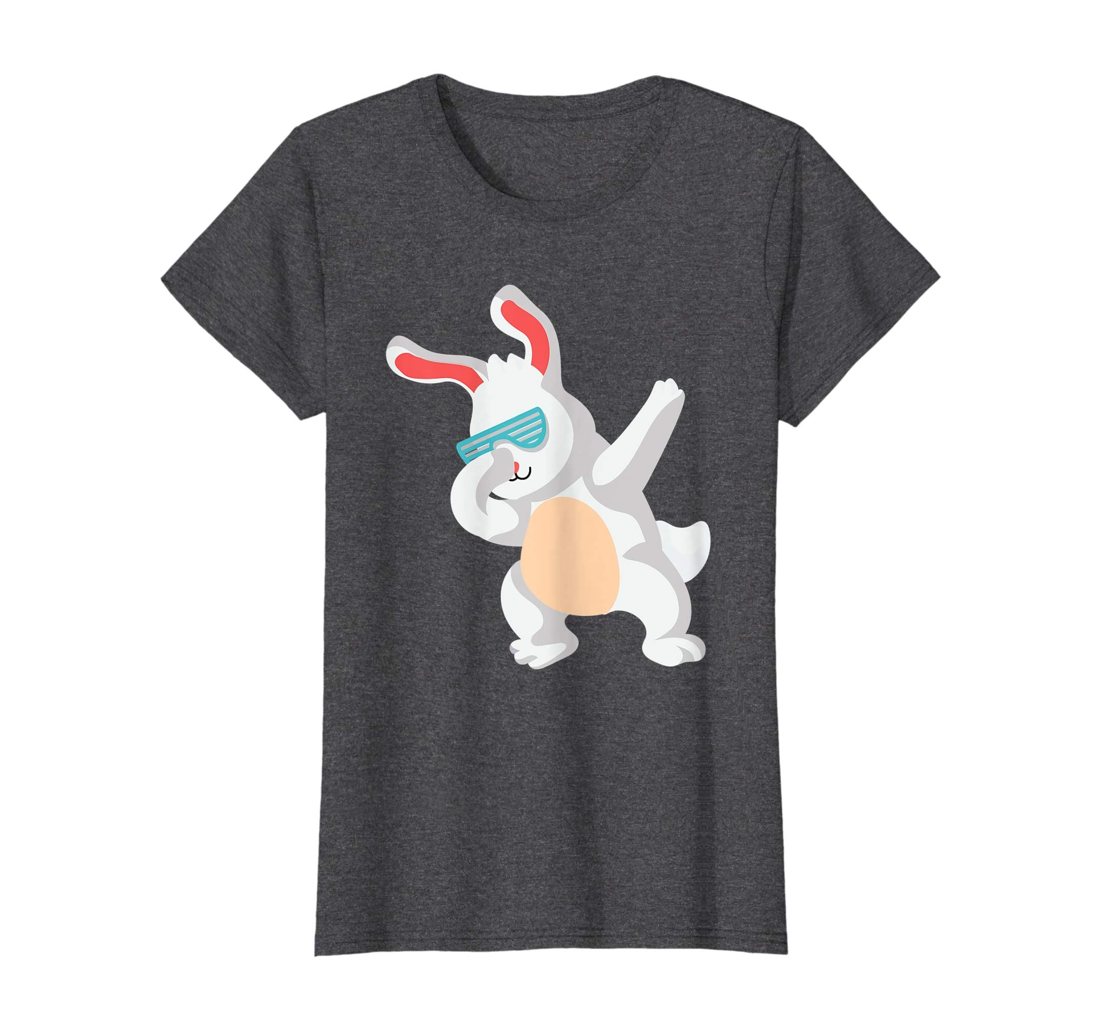 Happy Easter Dabbing Bunny Glasses Boys Girls Kids T Shirt