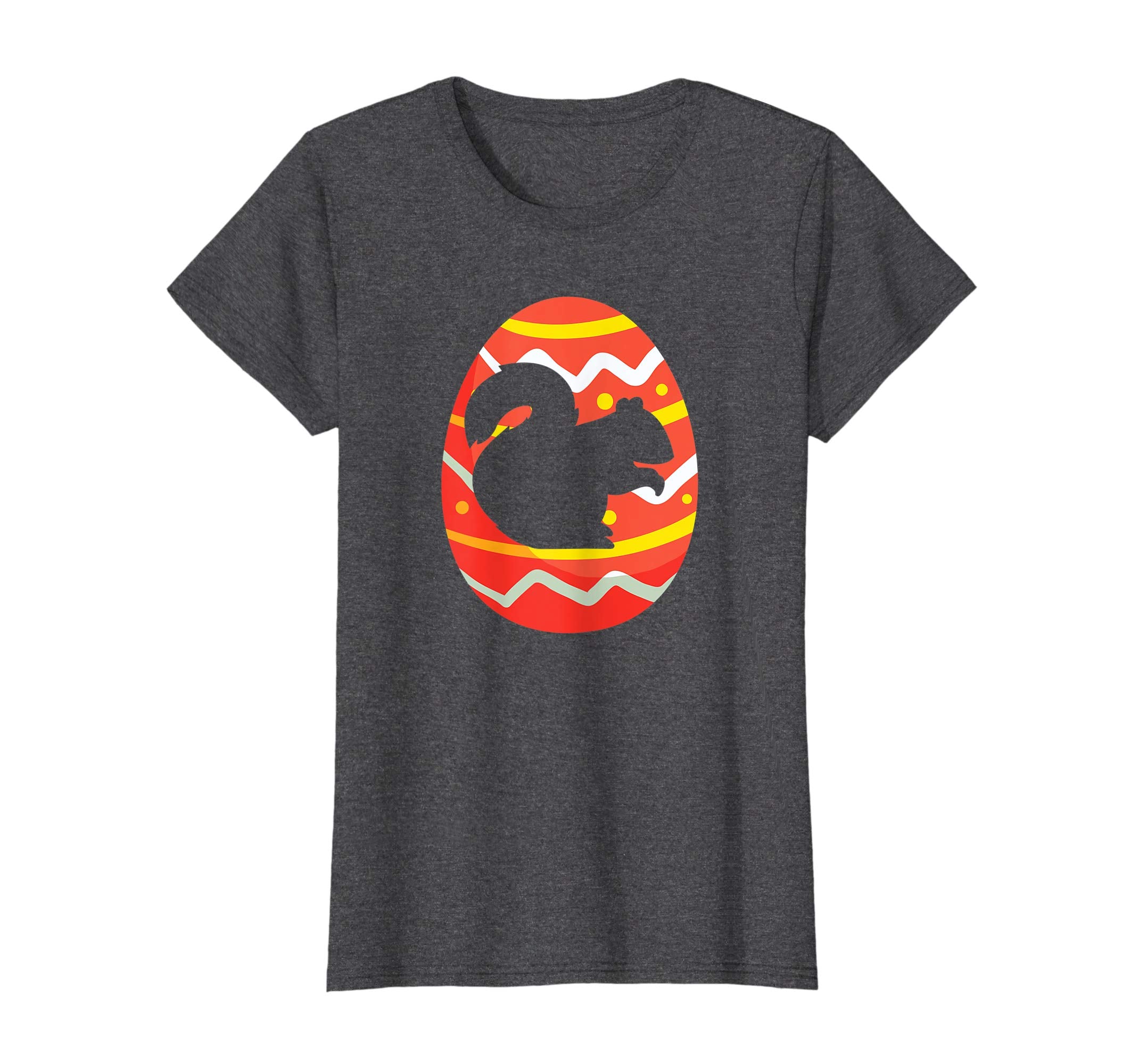 Funny Easter Egg Squirrel T-Shirt Gifts for Kids Boys Girls
