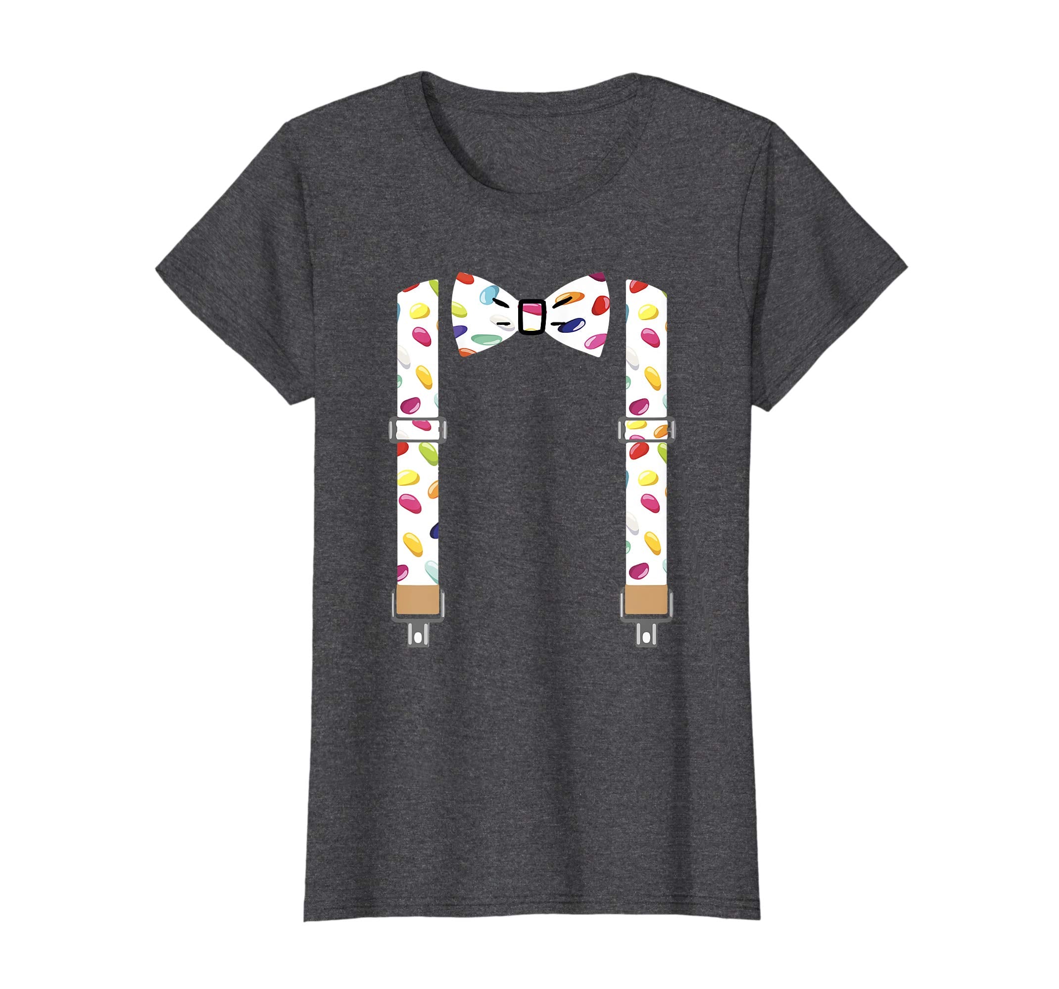 Easter Jelly Beans Bow Tie &amp; Suspenders T-Shirt