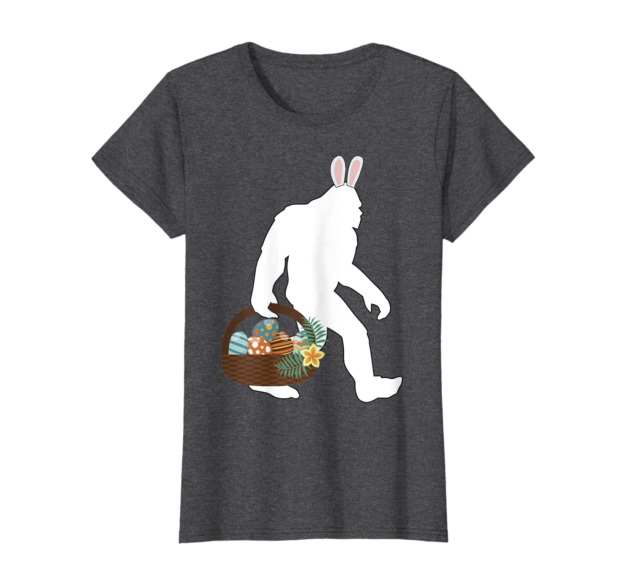 Bigfoot Easter Shirt Bunny Eggs Tshirt Funny Gifts Men Women