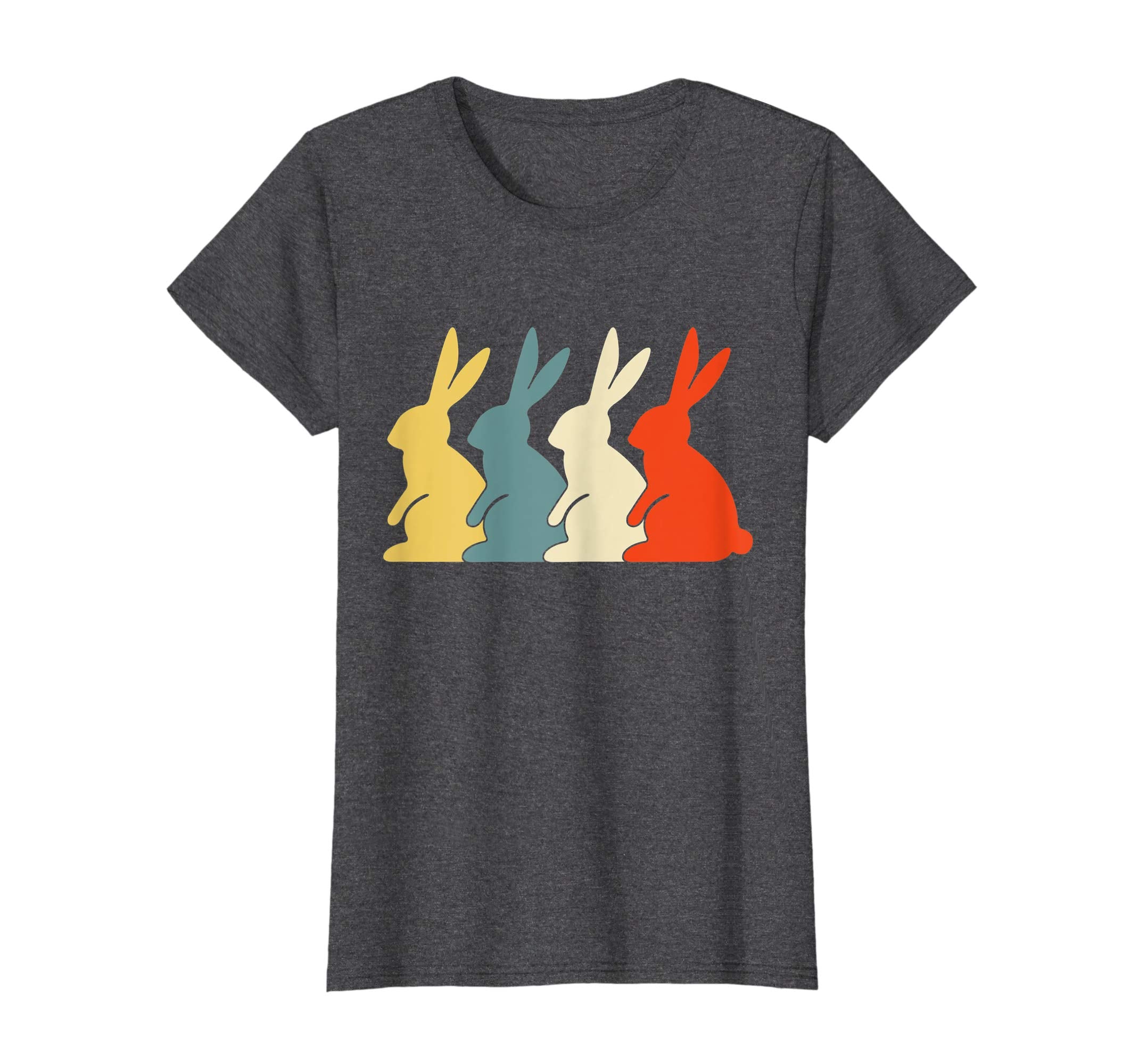 Vintage Retro Bunny Rabbit Lover T-Shirt Easter Day
