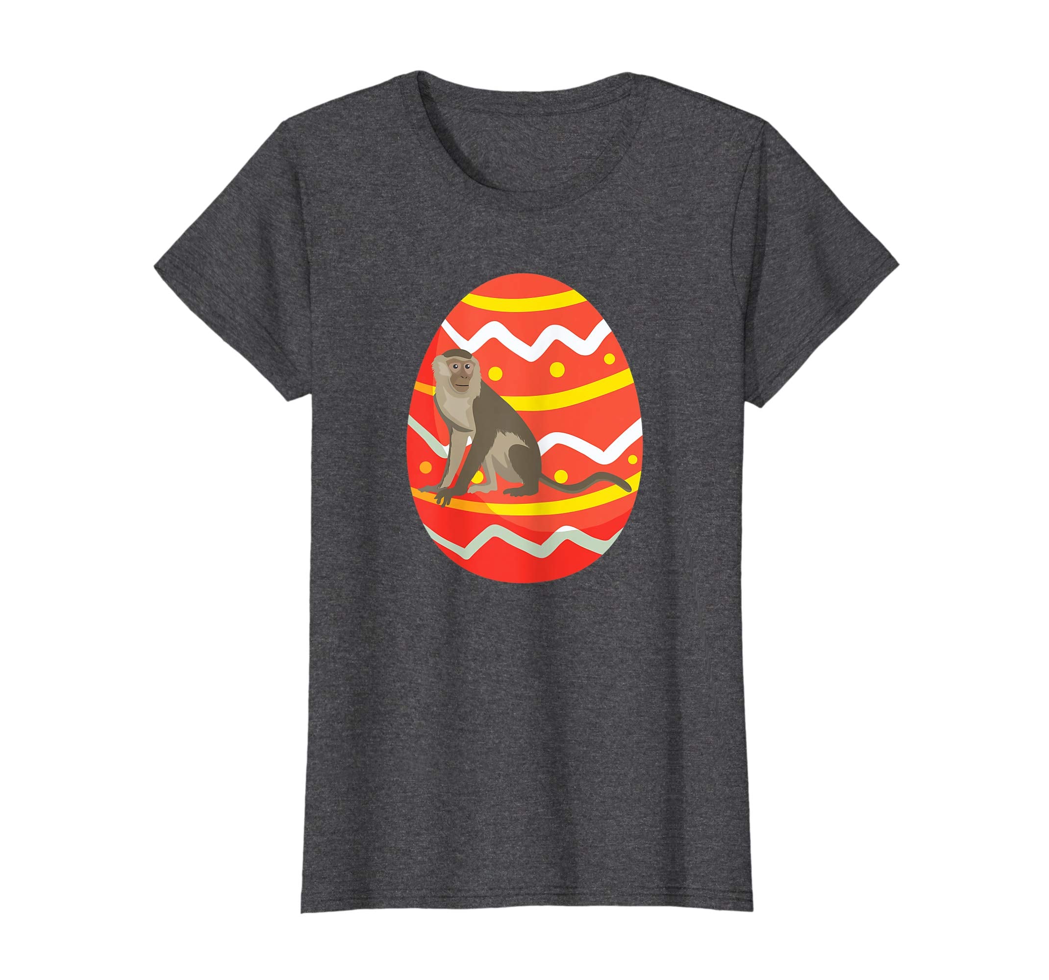 Funny Monkey Easter Egg T-Shirt Gifts for Kids Boys Girls