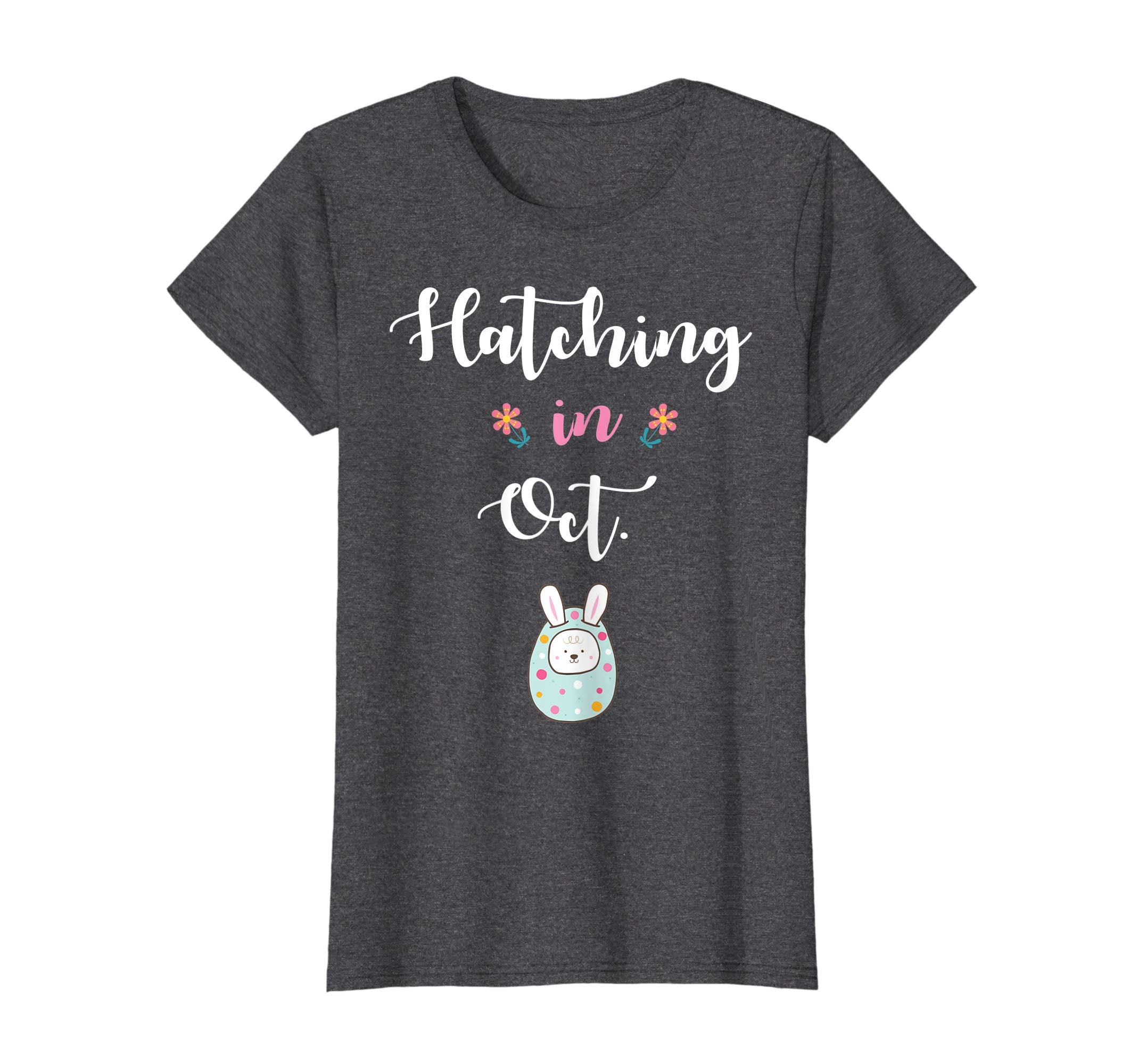 Pregnancy Kid Bunny In Easter Egg Hatching In October Shirt