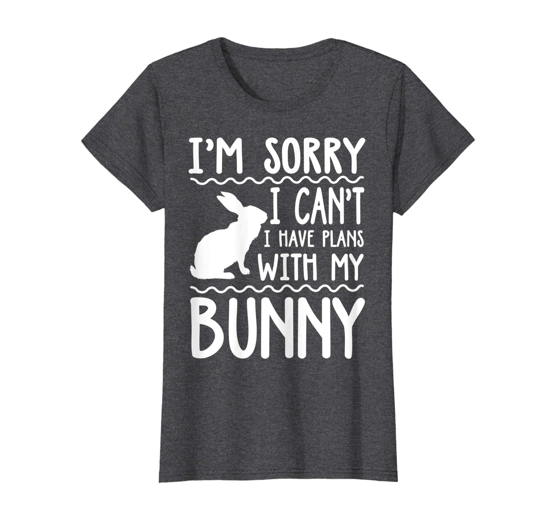 Sorry I Cant I Have Plans With My Bunny LS Shirt Easter Day