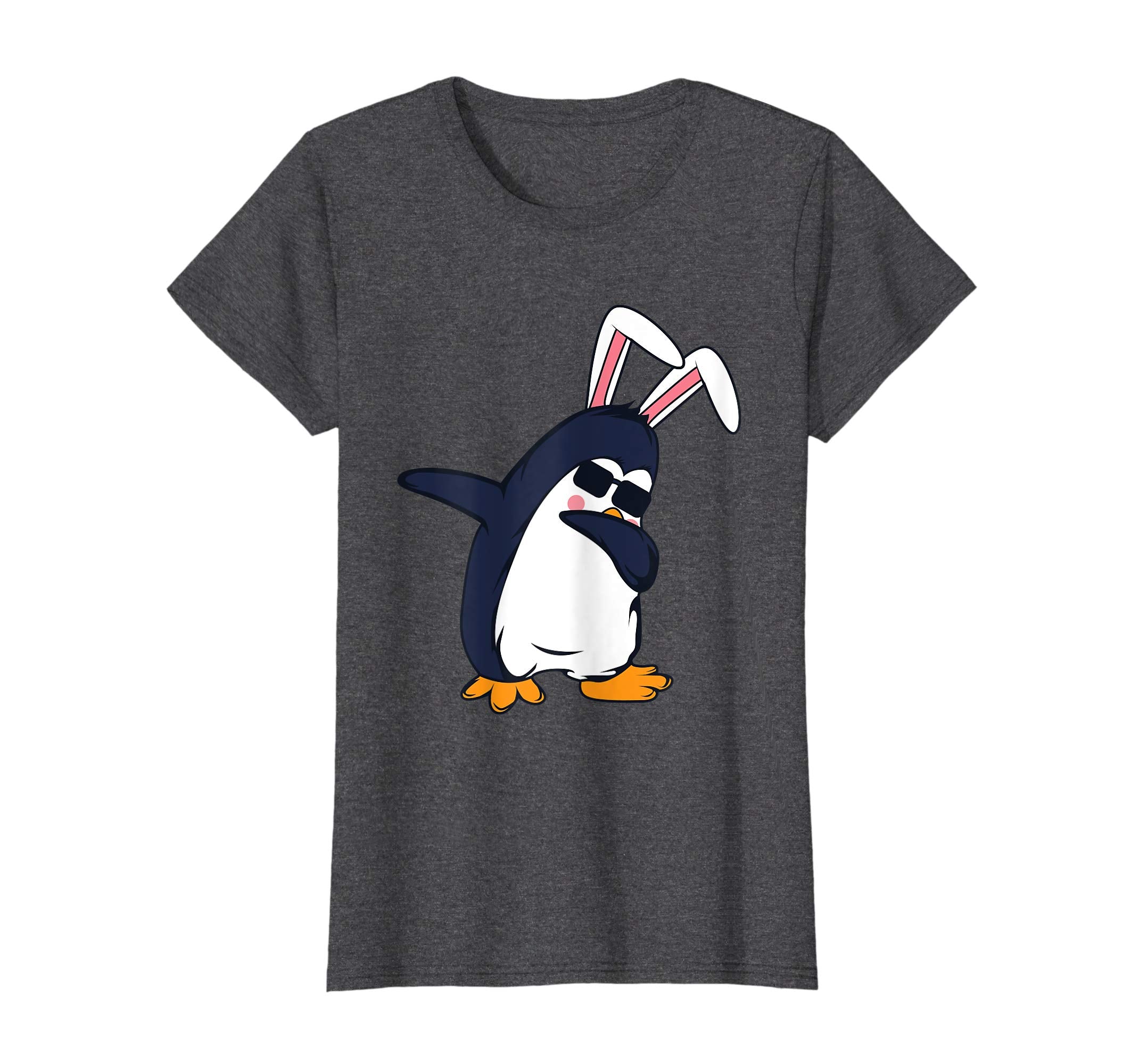 Dabbing Penguin Easter Bunny Dab Costume T-Shirt