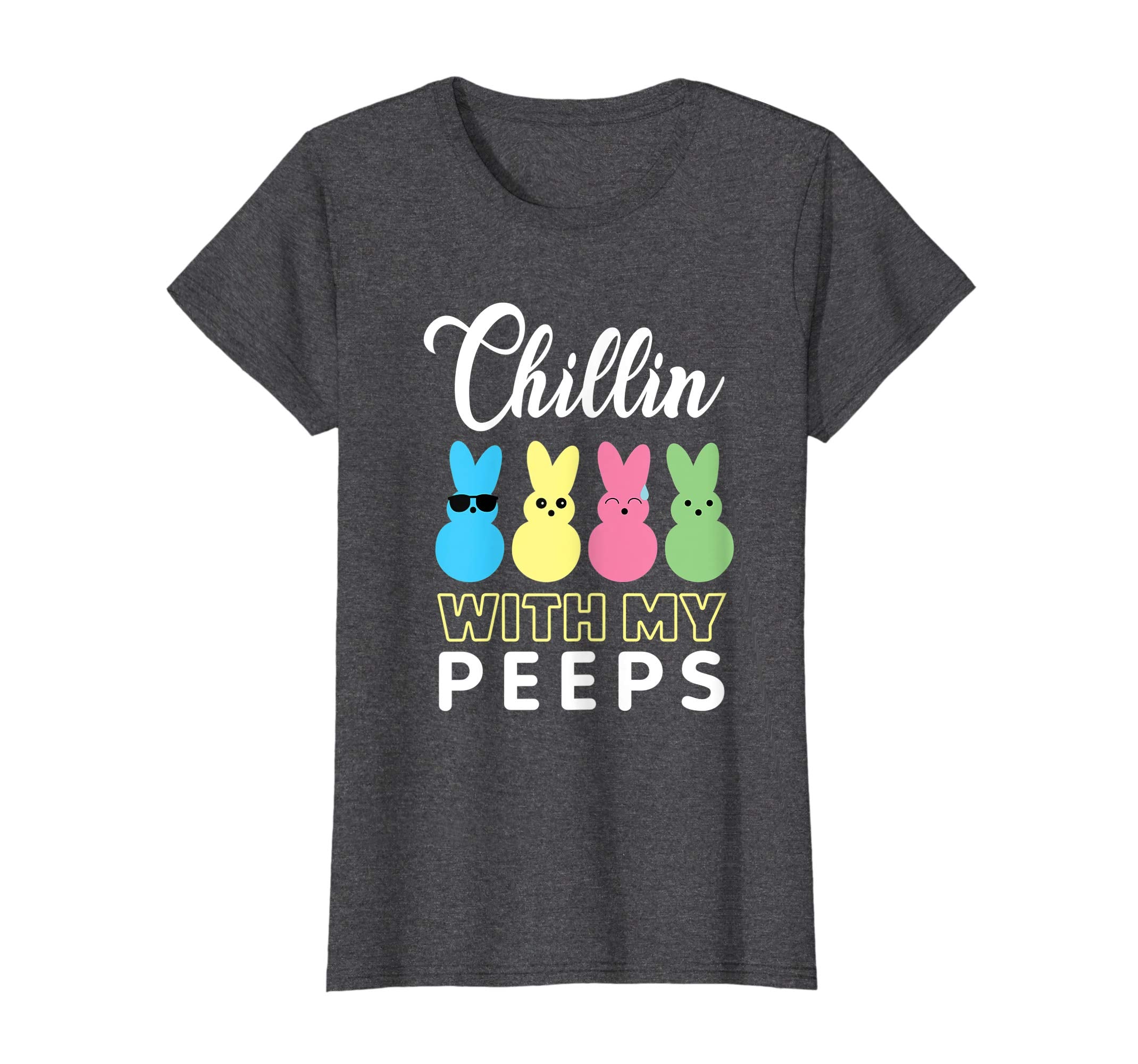Chillin With My Peeps Tshirt Easter Bunny Candy