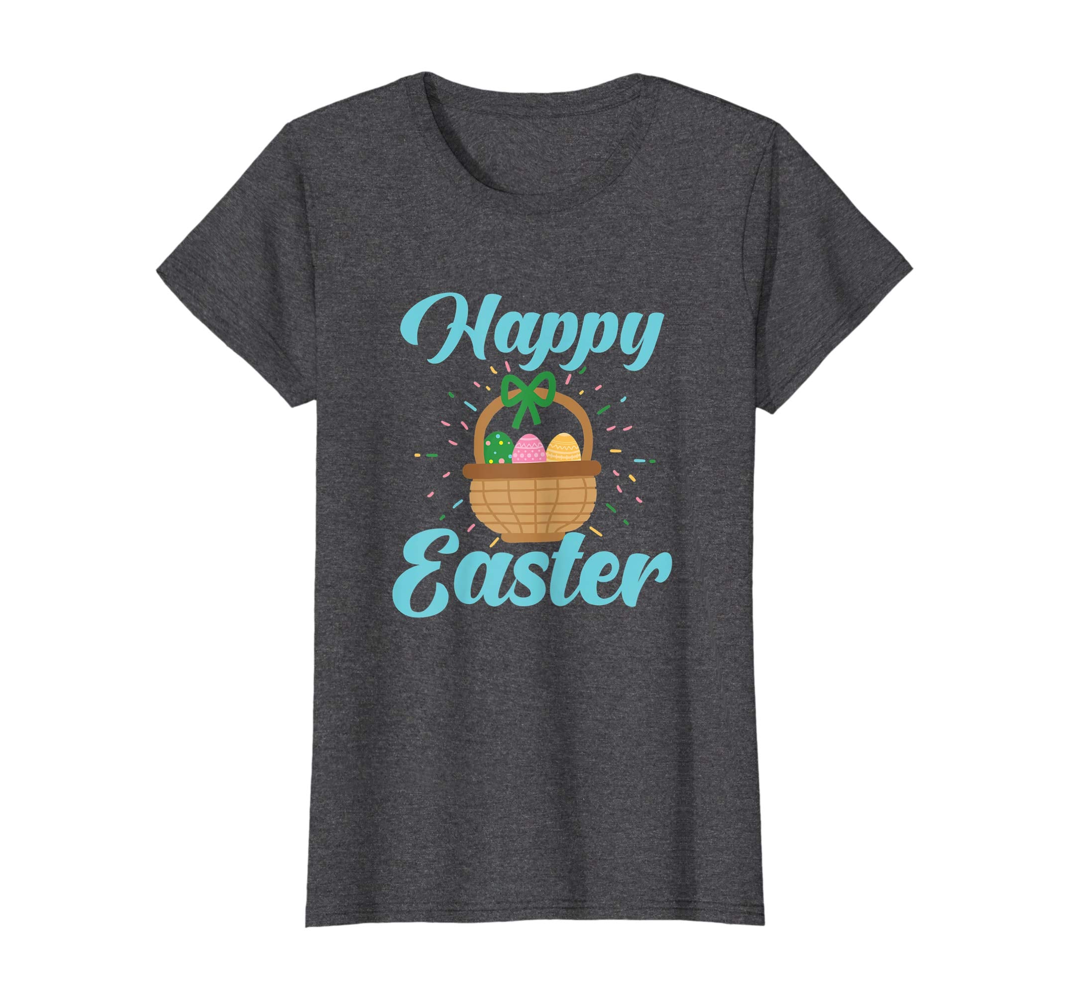Easter T-Shirt Happy Easter Eggs Basket Friday Holiday