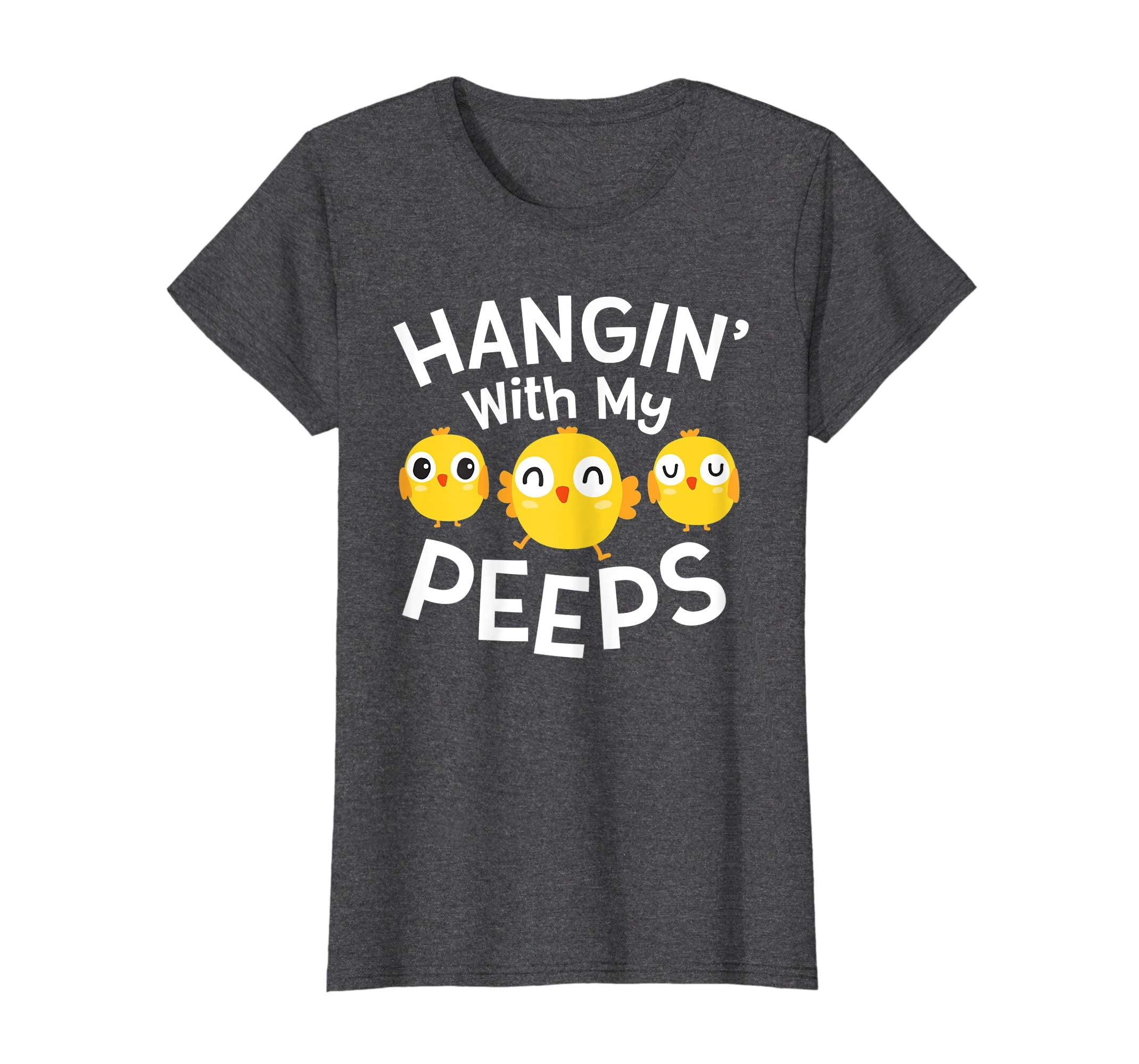 Hanging With My Peeps Happy Easter Kids Boys Girls T Shirt