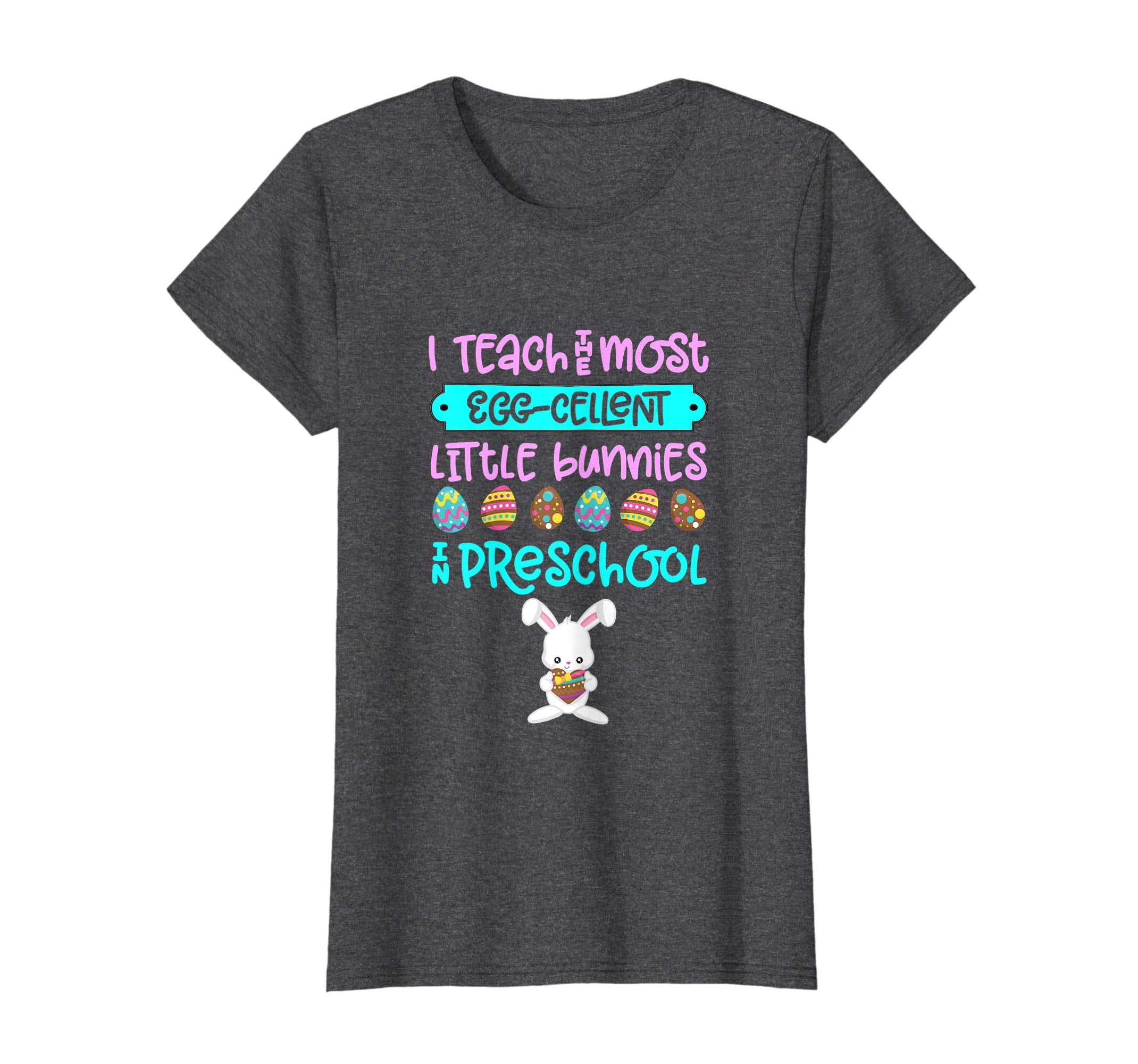 Easter Shirt Teacher Gift Teach Bunny Preschool Pre-K Tshirt