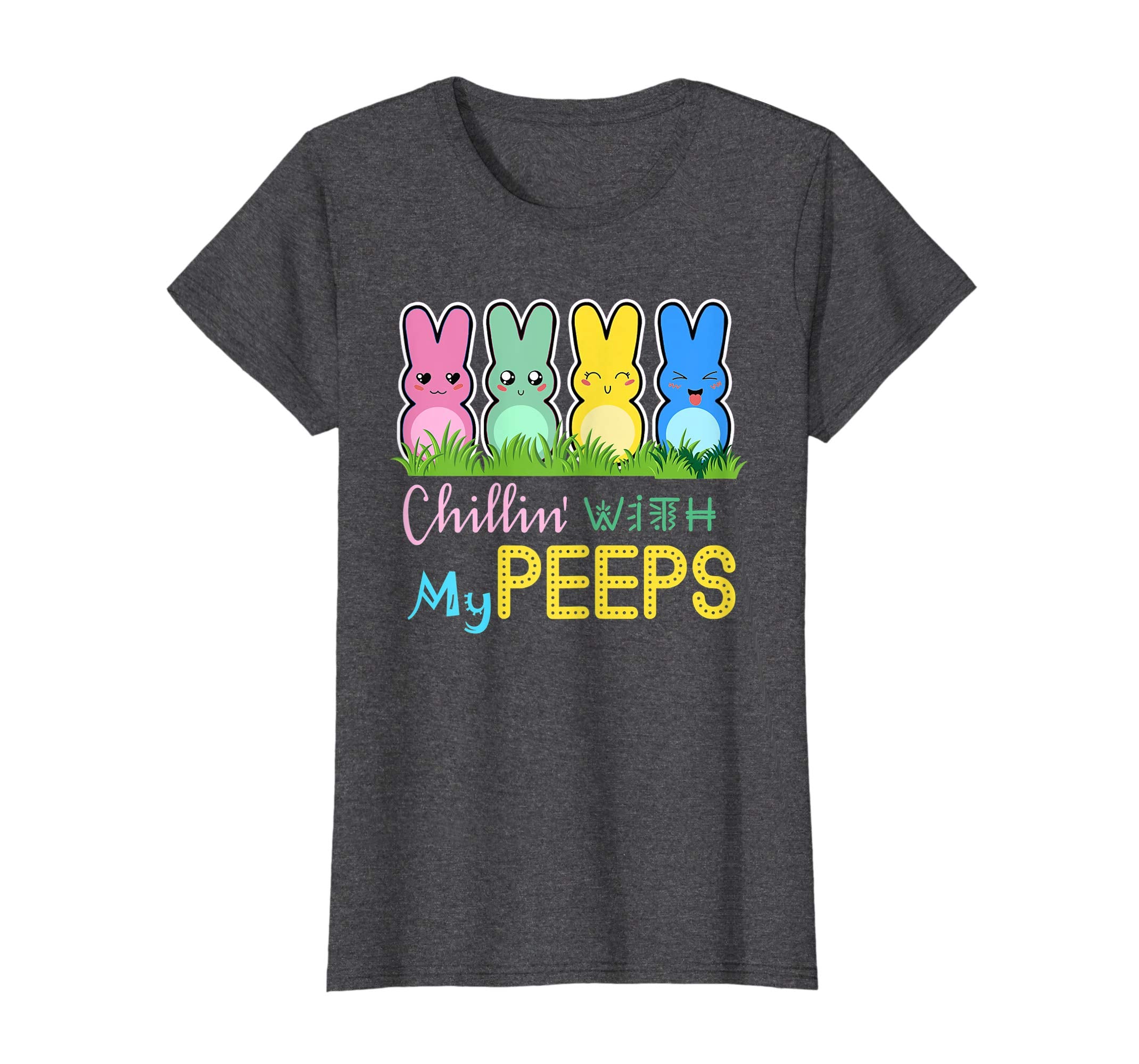Chillin' With My Peeps Easter Bunny T-Shirt