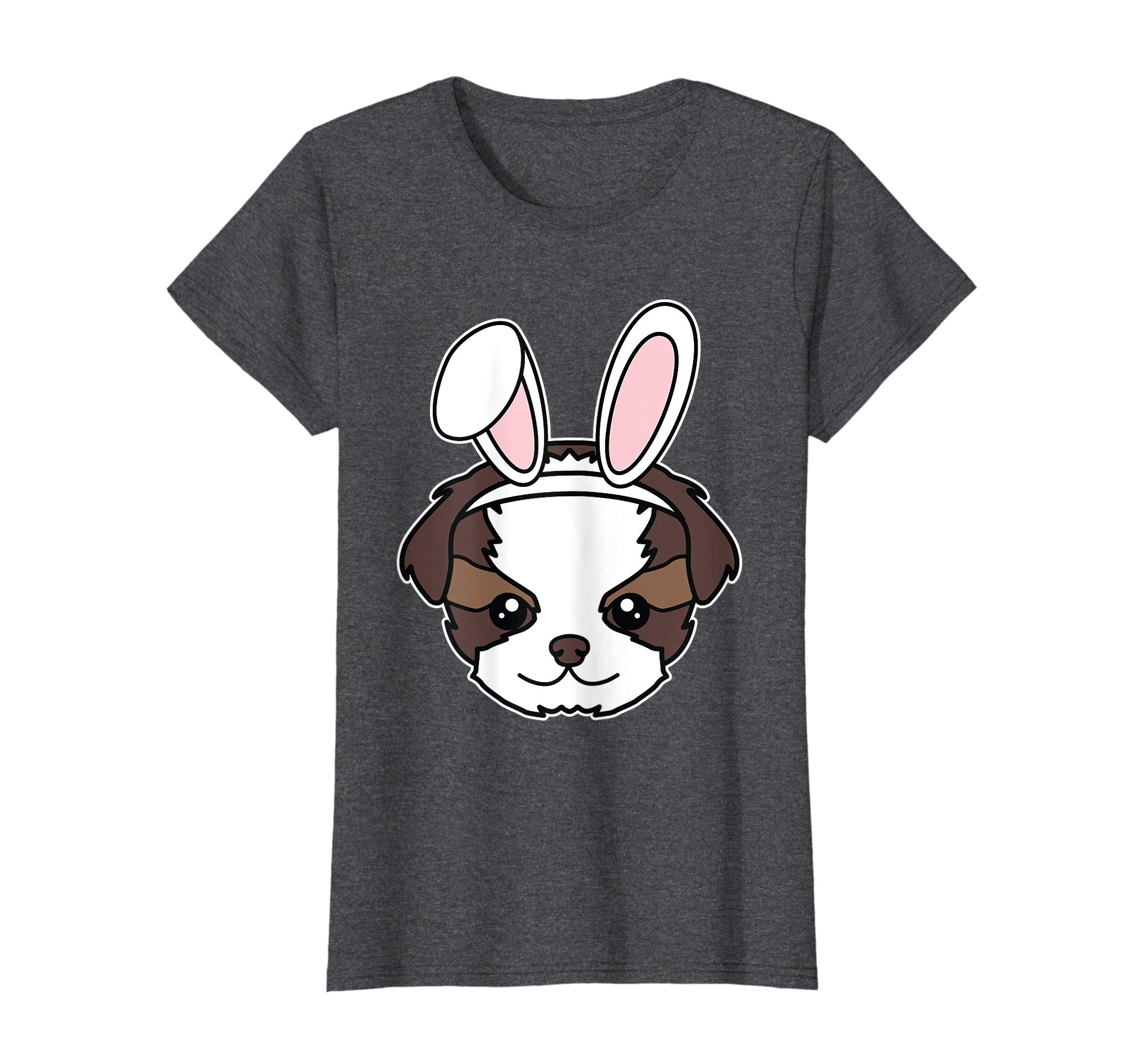 Shih Tzu Dog Happy Easter Bunny T Shirt Gift for Easter