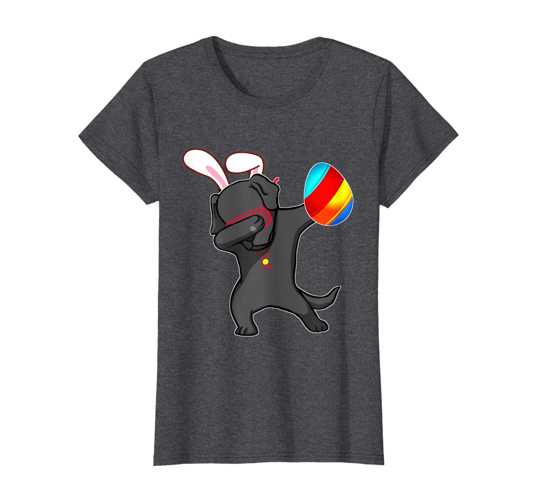 Easter Bunny Dabbing Labrador Dog Tshirt Egg Ears Gift