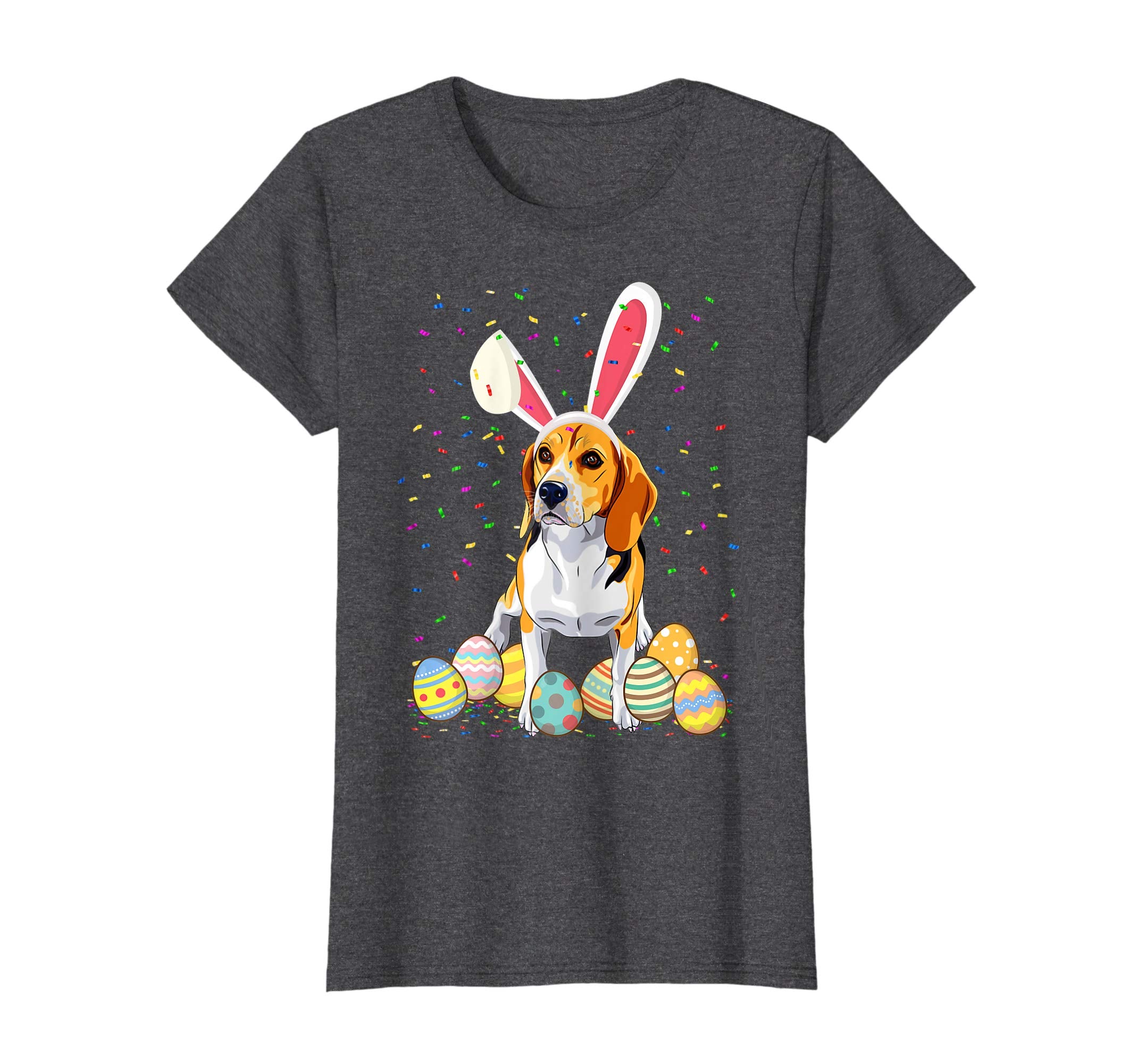 Beagle Dog Ear Easter Eggs Shirt Happy Easter Day Tee Gift